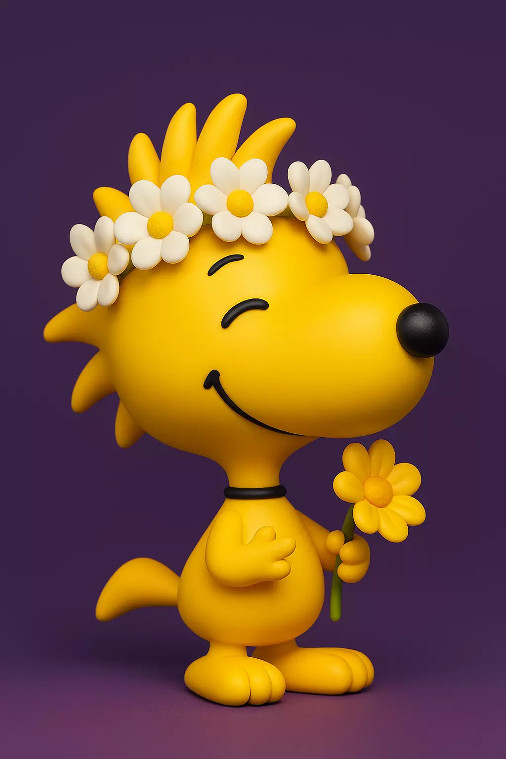 Woodstocks Peanuts Summer Vibe 3D print model_1