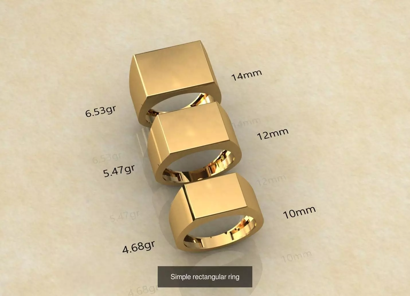 Simple ring collection _14