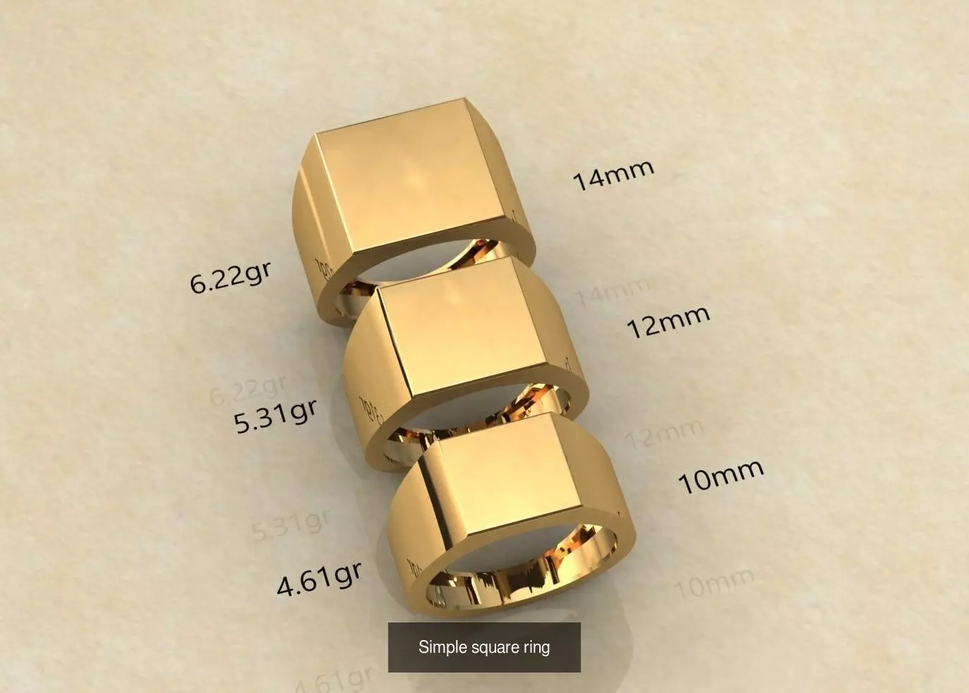 Simple ring collection _16