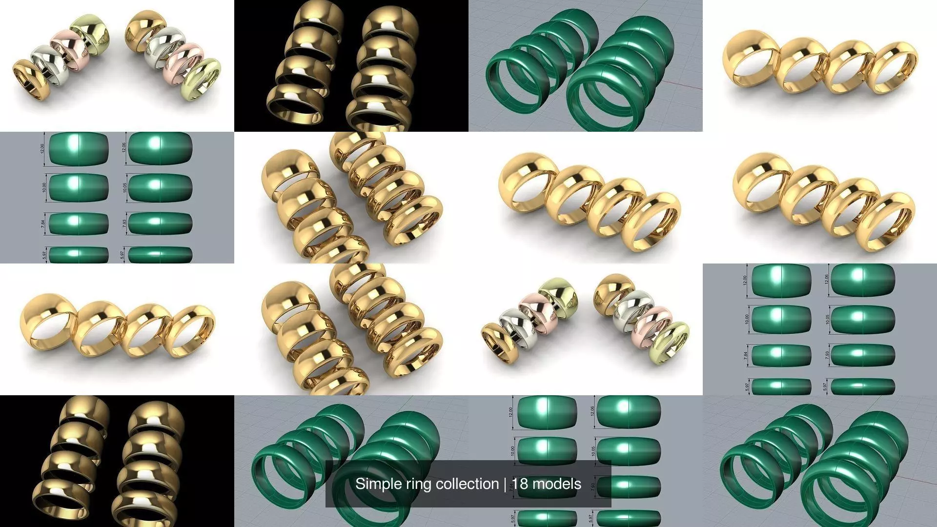 Simple ring collection _3