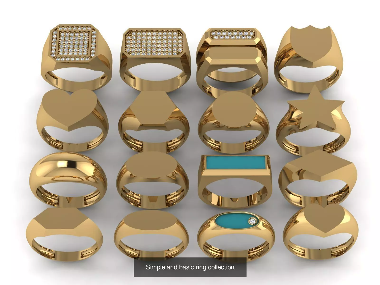 Simple ring collection _34