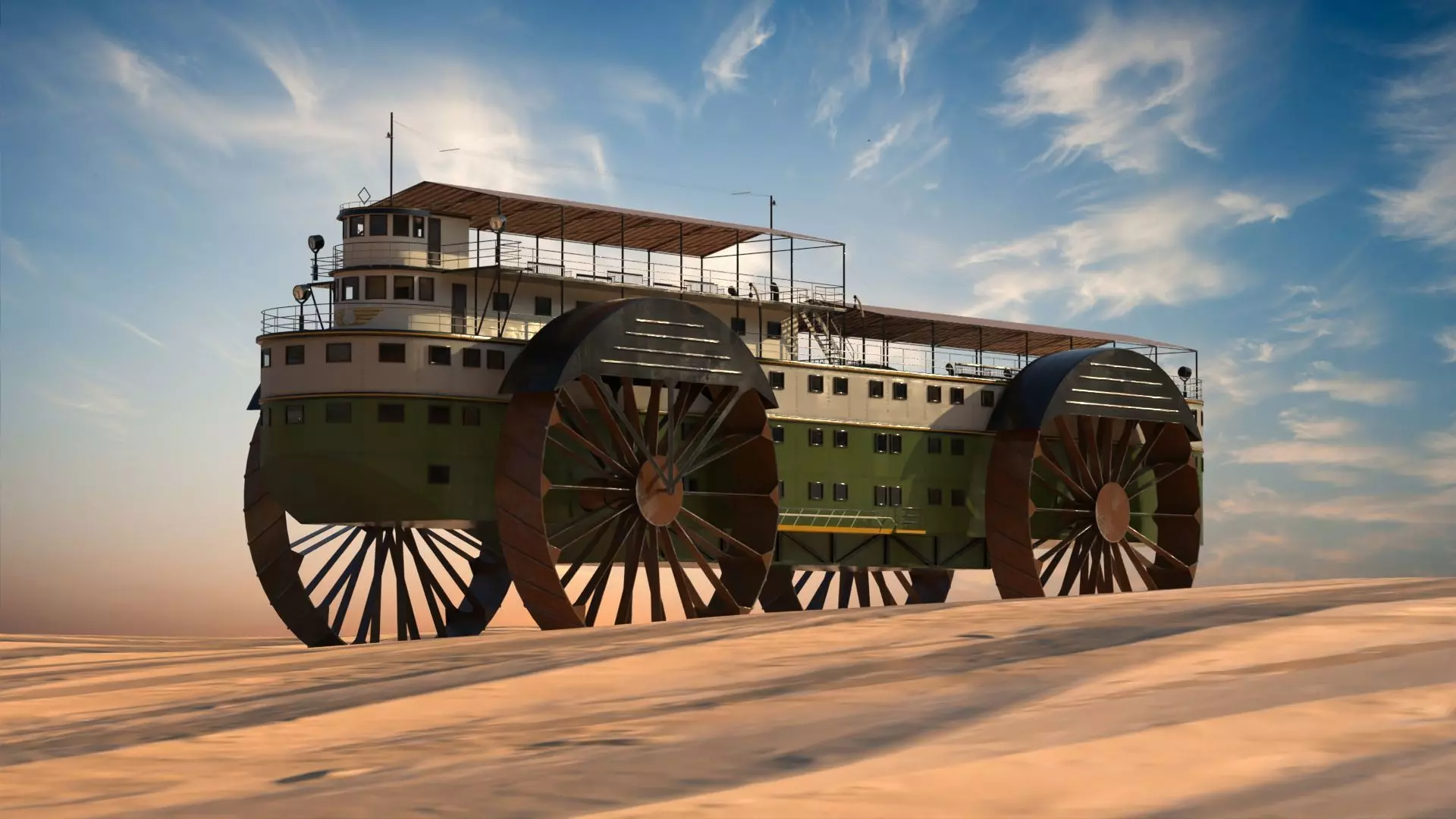Ship of the desert 3D model_12