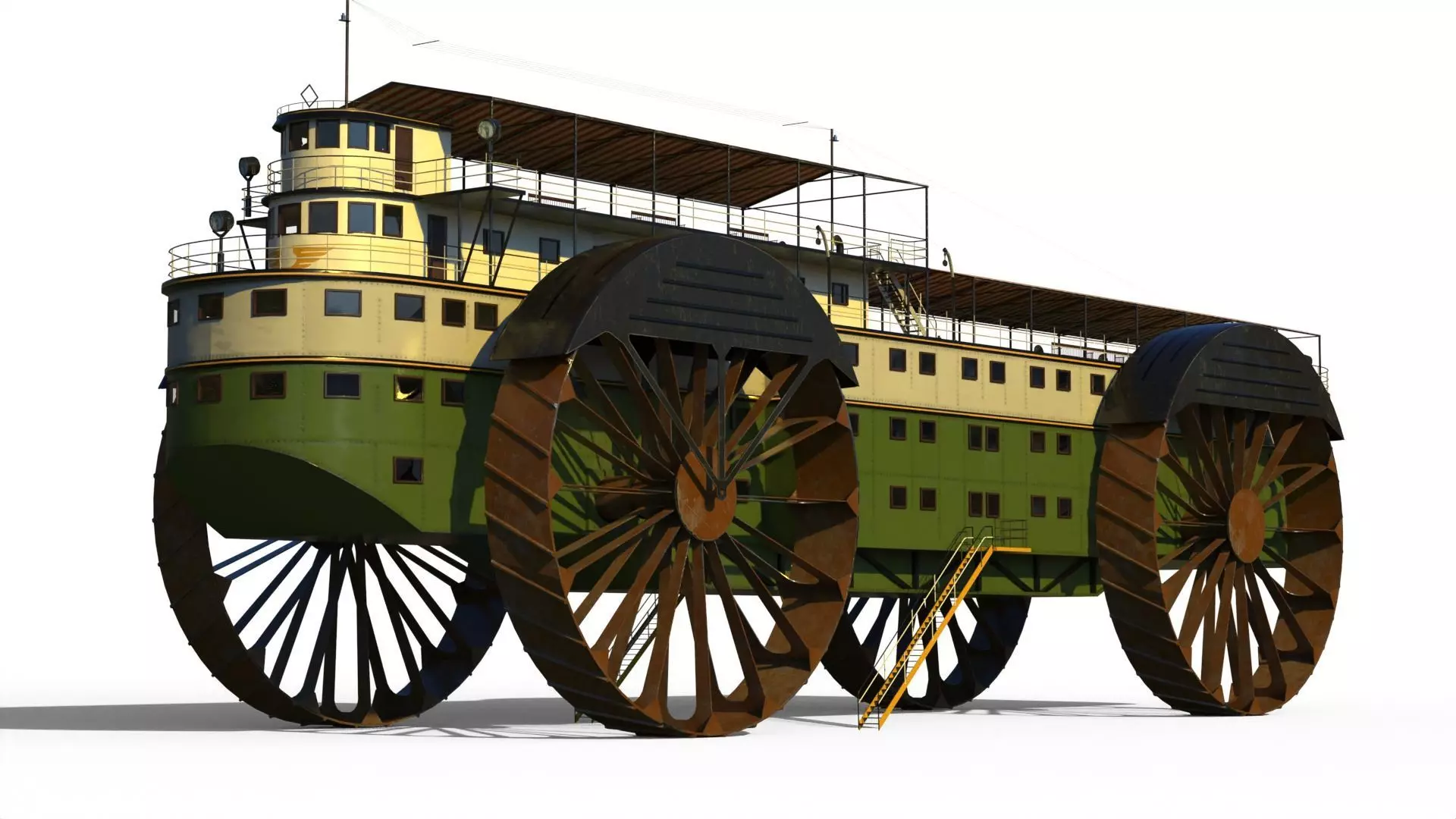 Ship of the desert 3D model_4
