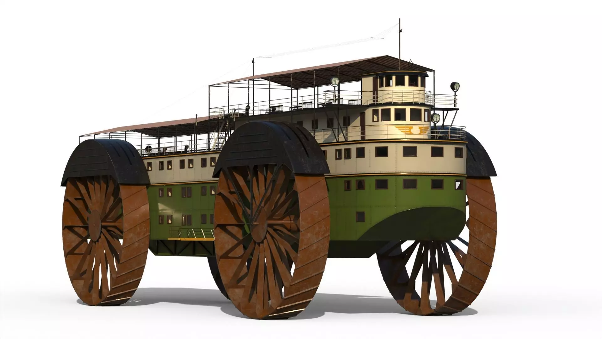 Ship of the desert 3D model_0