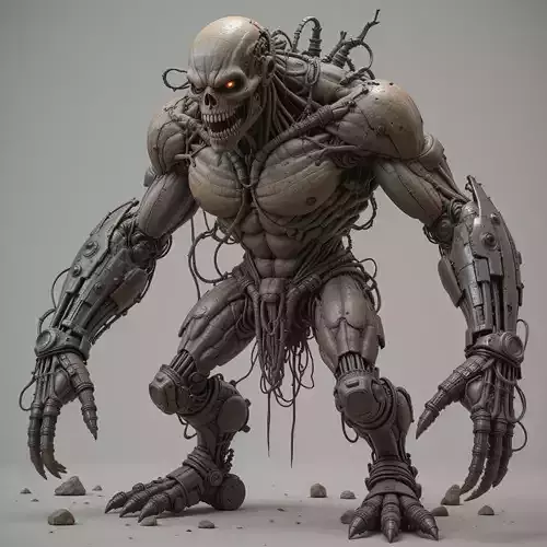 Post-apocalyptic mutant boss