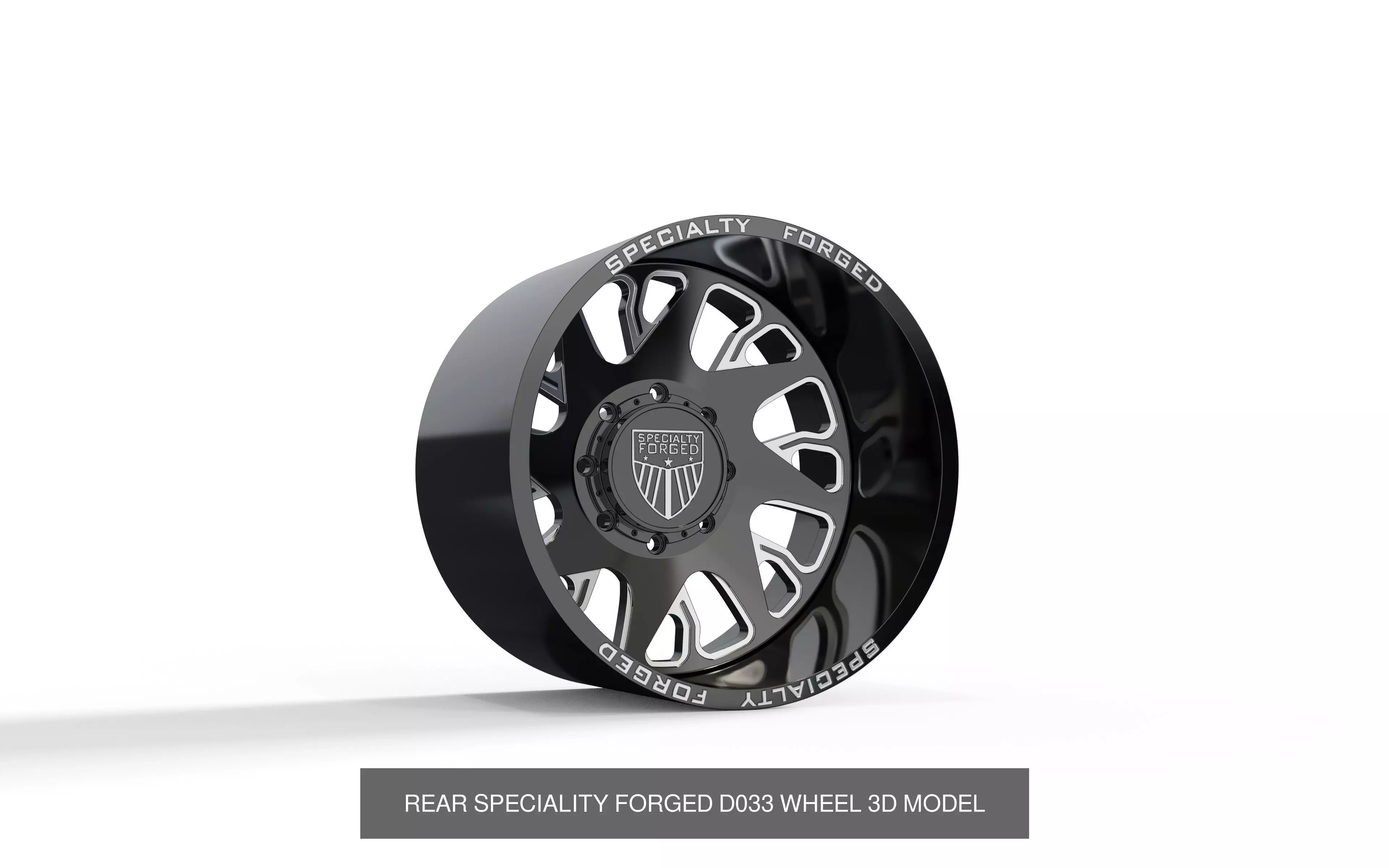 best seller speciality forged dually wheels 3D Model Collection _8