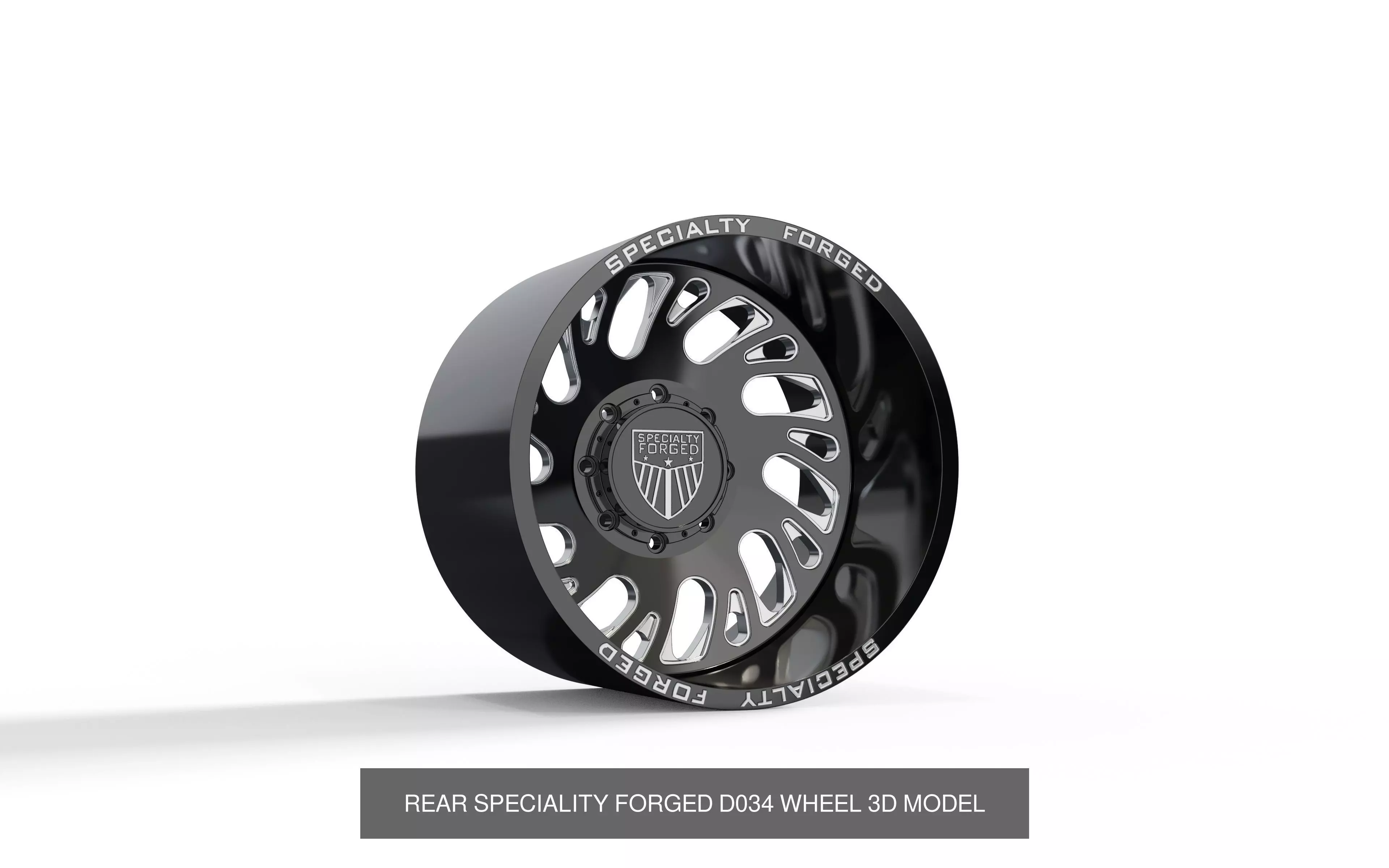 best seller speciality forged dually wheels 3D Model Collection _9