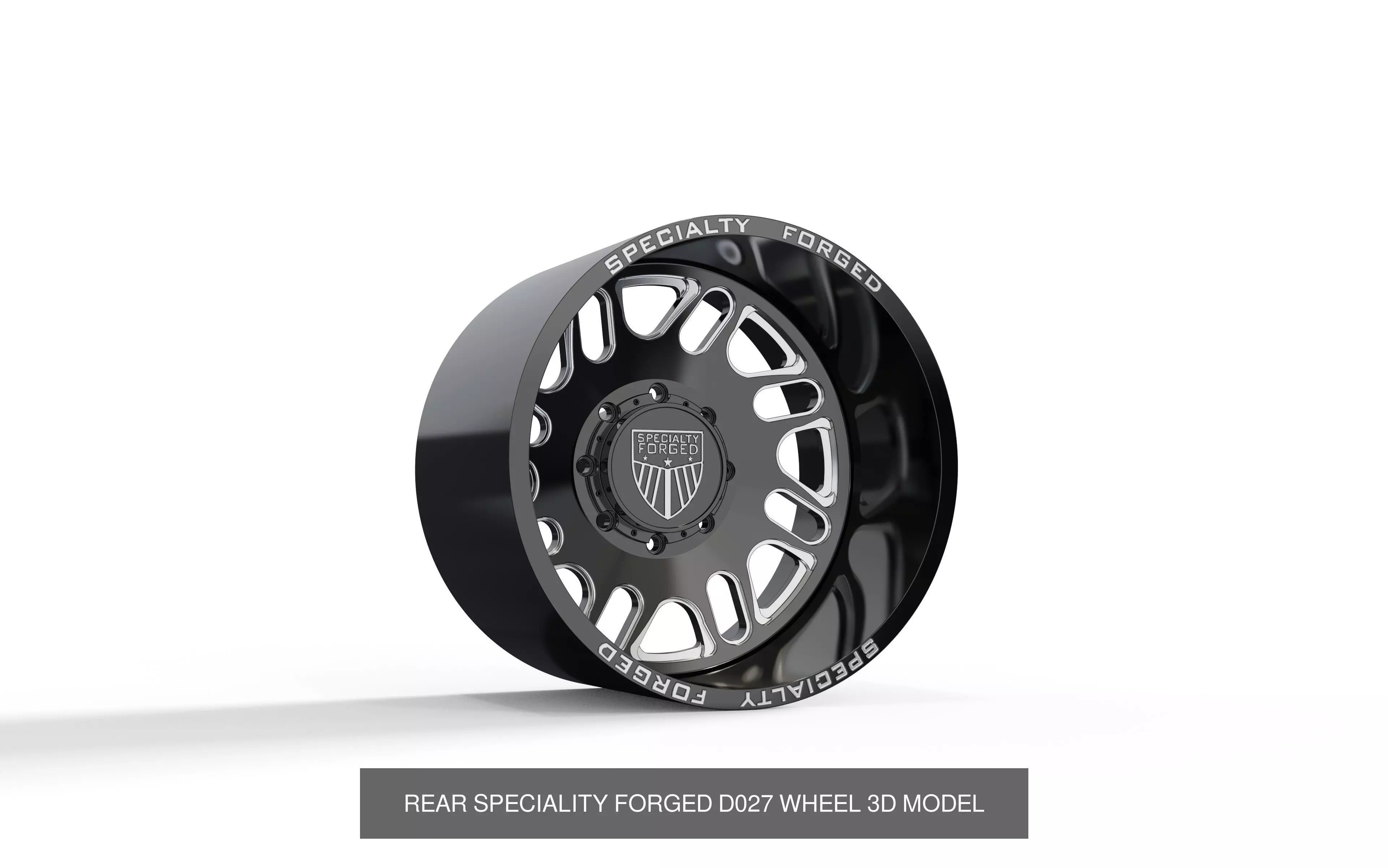 best seller speciality forged dually wheels 3D Model Collection _6