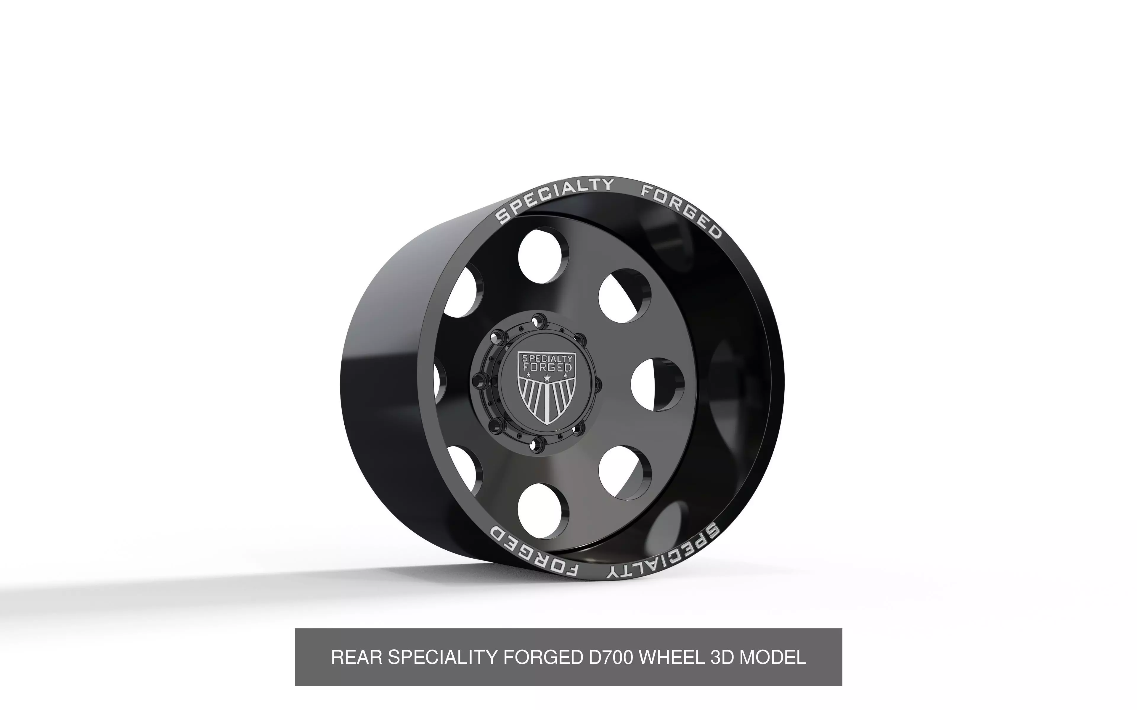 best seller speciality forged dually wheels 3D Model Collection _11