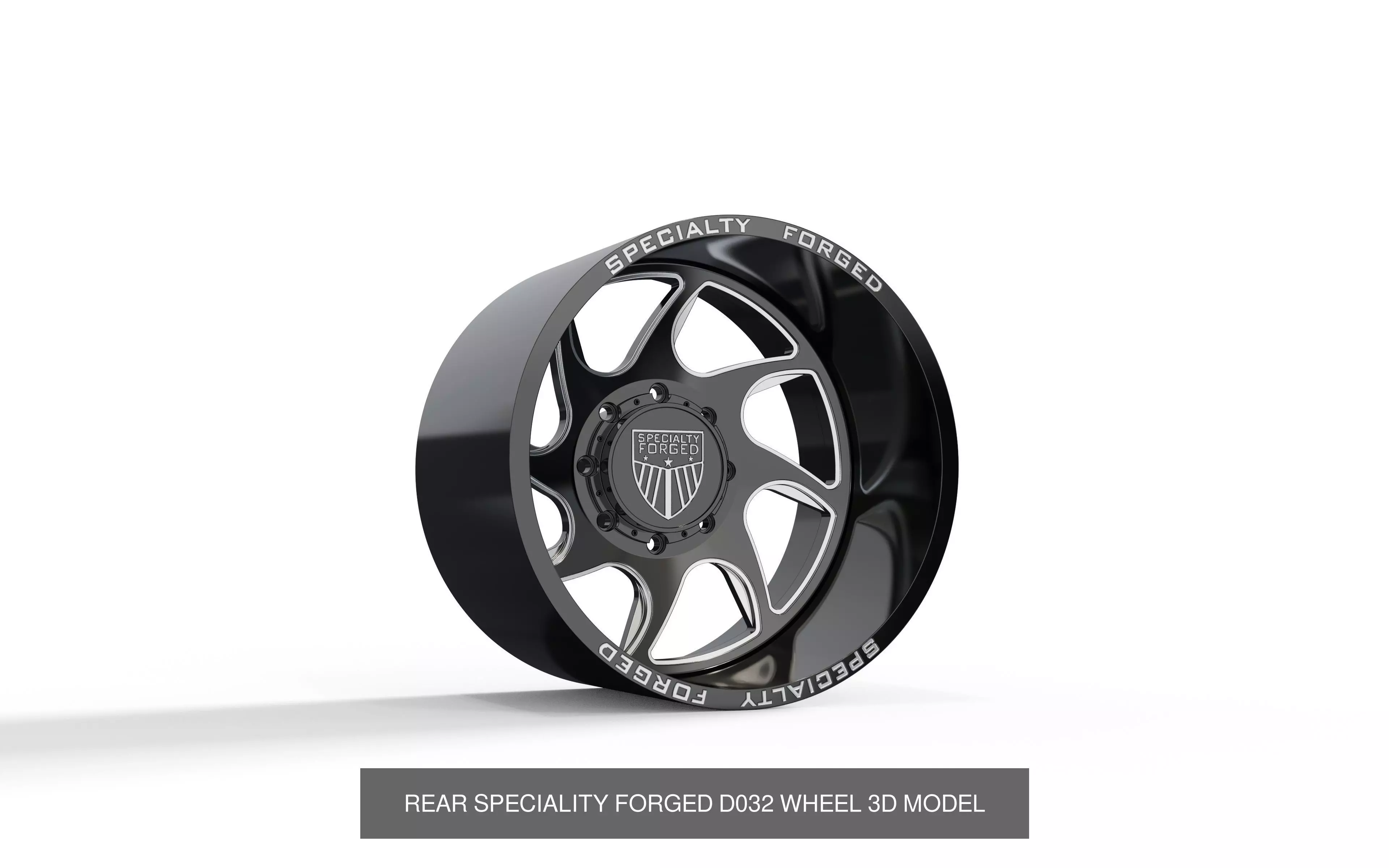 best seller speciality forged dually wheels 3D Model Collection _7
