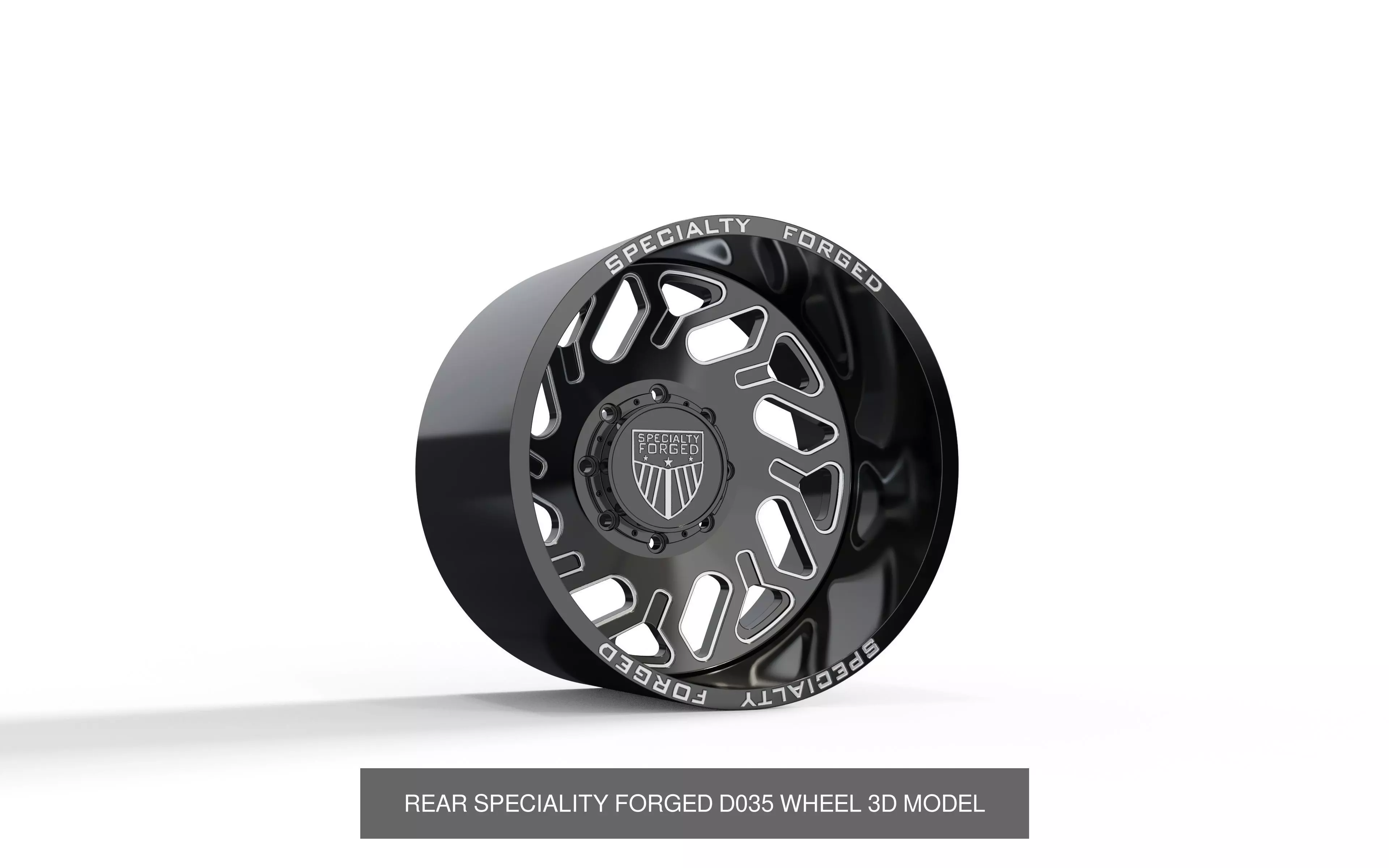 best seller speciality forged dually wheels 3D Model Collection _10