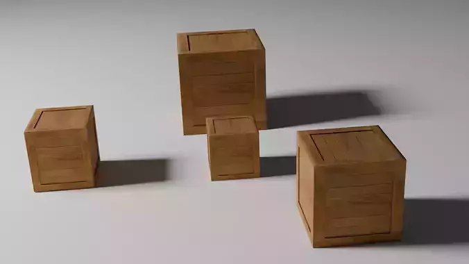 Wooden crates