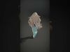 Elegant Mermaid Rigged and Animated Character Model Low-poly 3D model_2