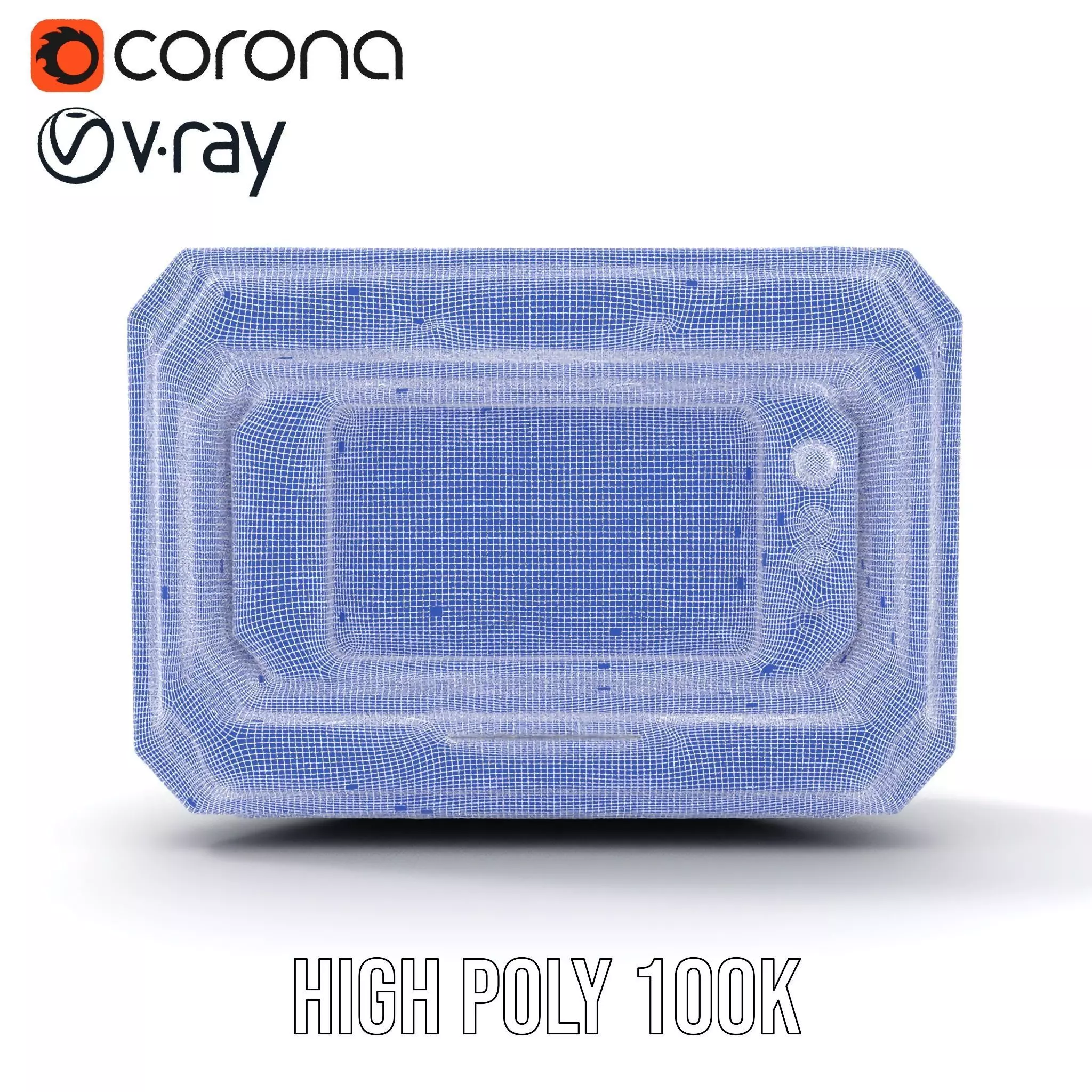 Futuristic Control Panel Model Pack with LED Display Low-poly 3D model_35