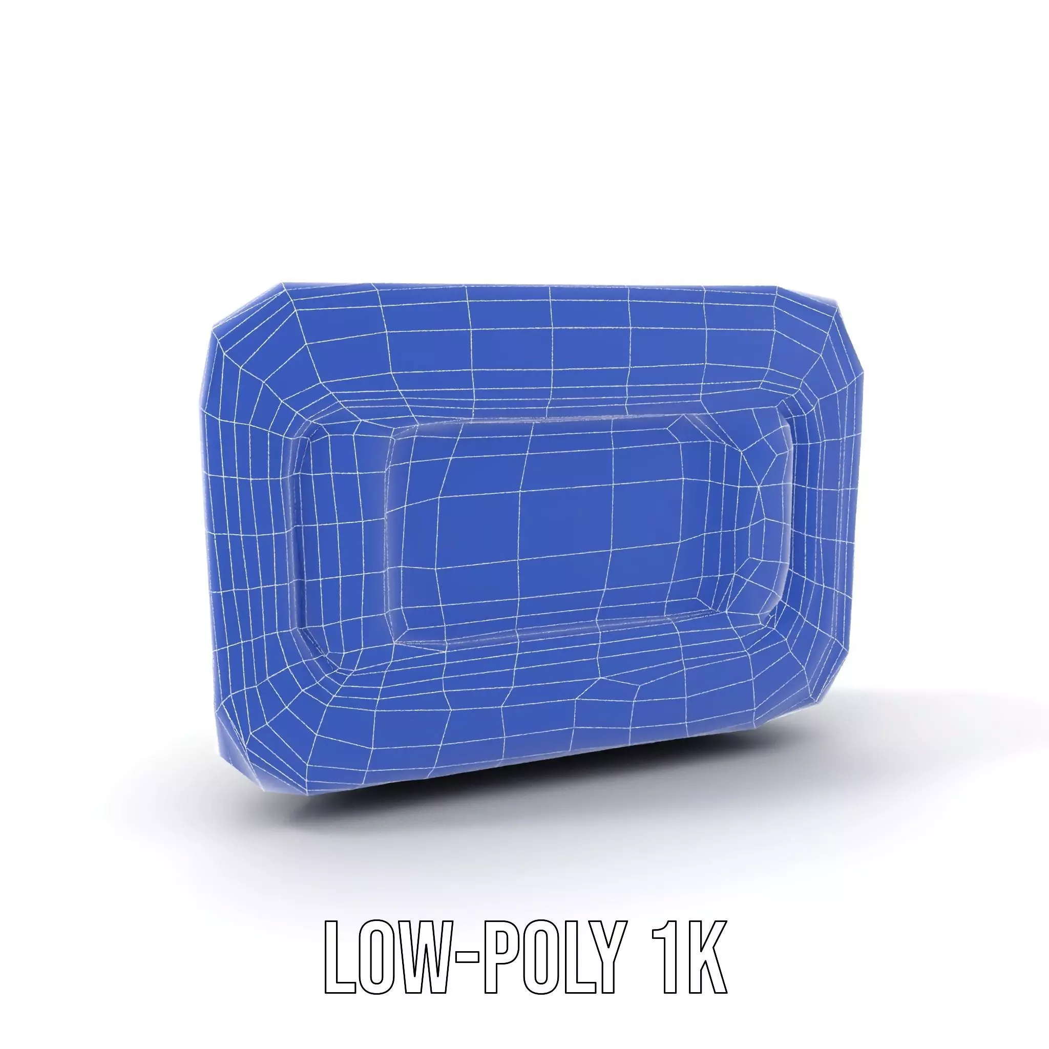 Futuristic Control Panel Model Pack with LED Display Low-poly 3D model_18