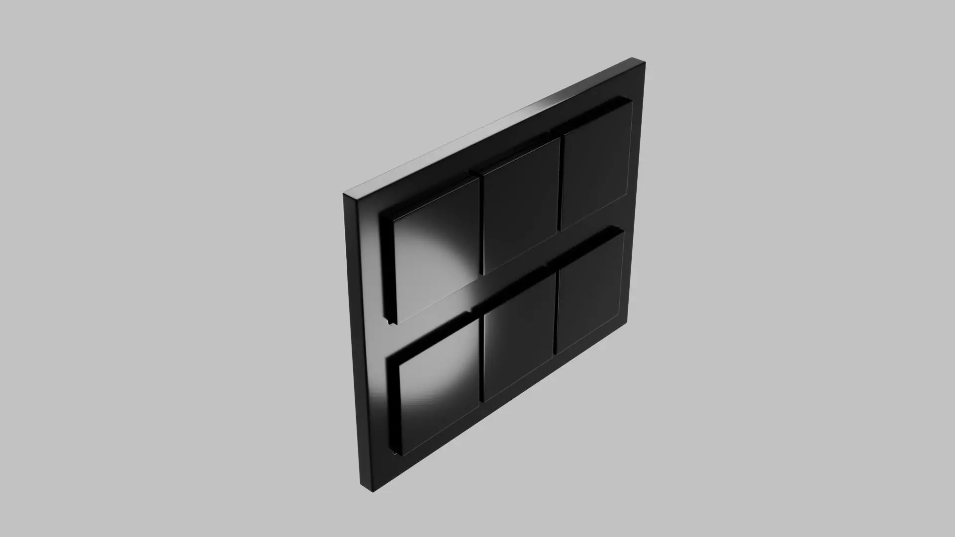 Twelve Module Plate Design 3D print model_4