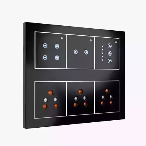 Twelve Module Plate Design 3D print model