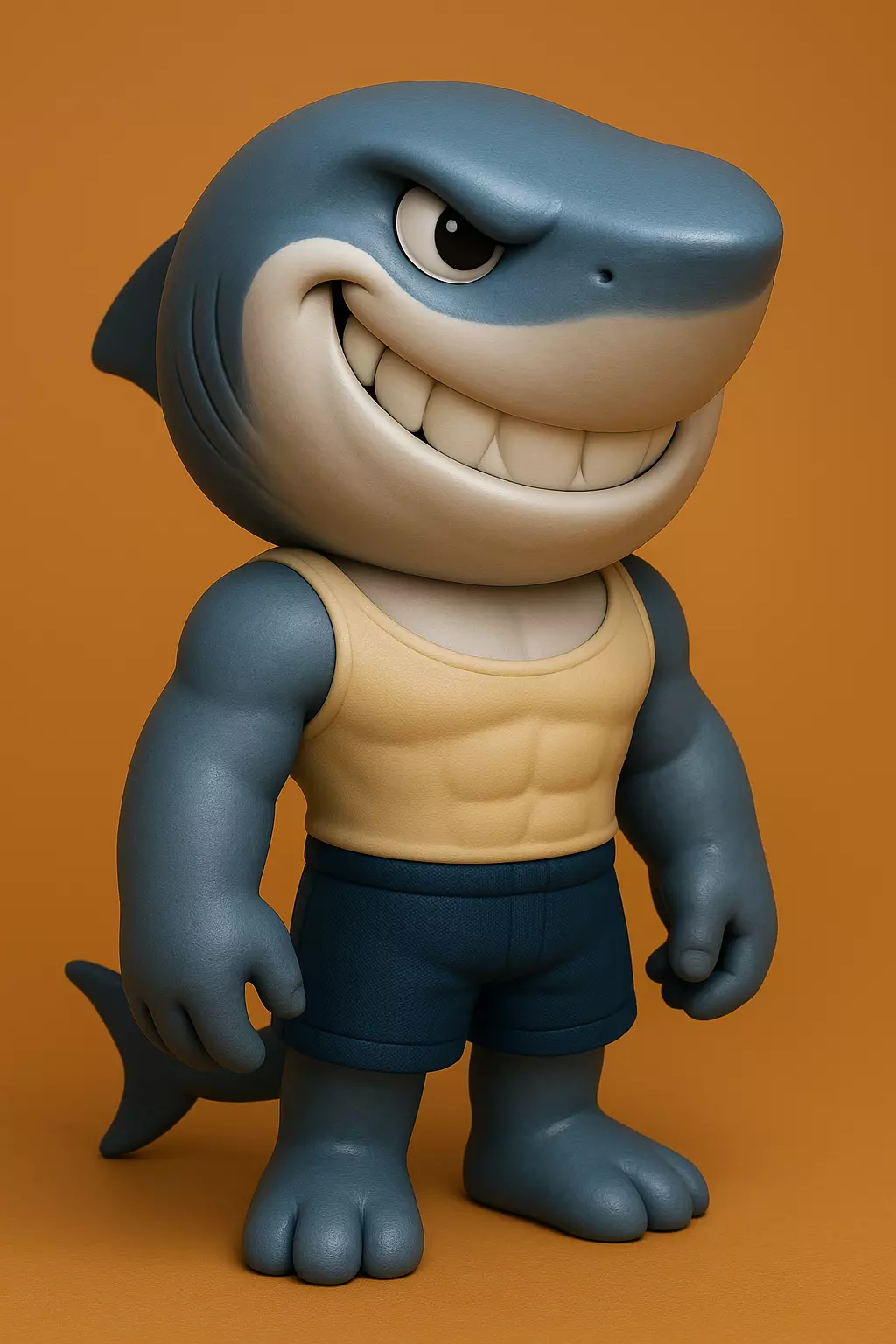 King Shark - The Suicide Squad 3d Model 3D print model