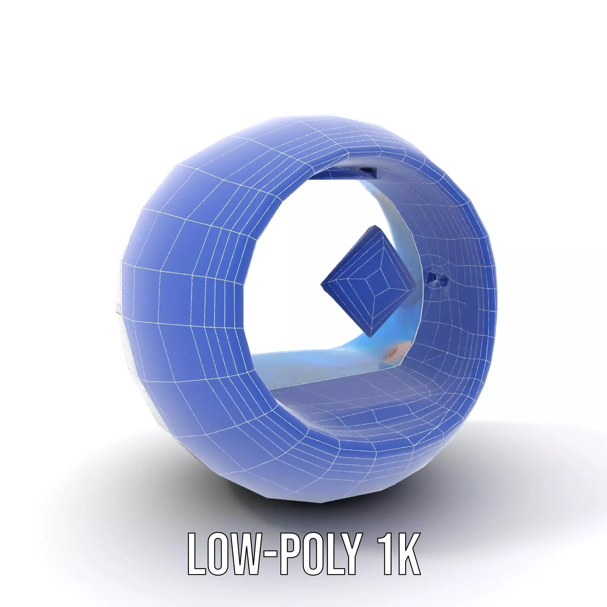 Futuristic Sphere Robot Model Pack Low-poly 3D model_20