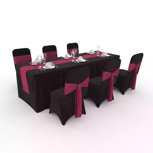 Banquet Table and Chair 128
