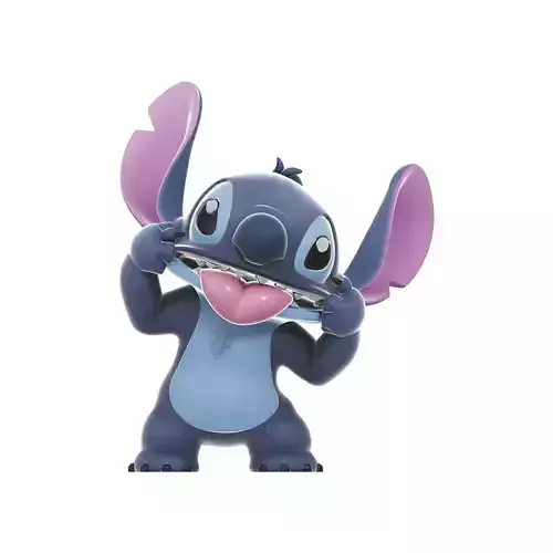 Stitch Funny Face Figurine Cartoon Character