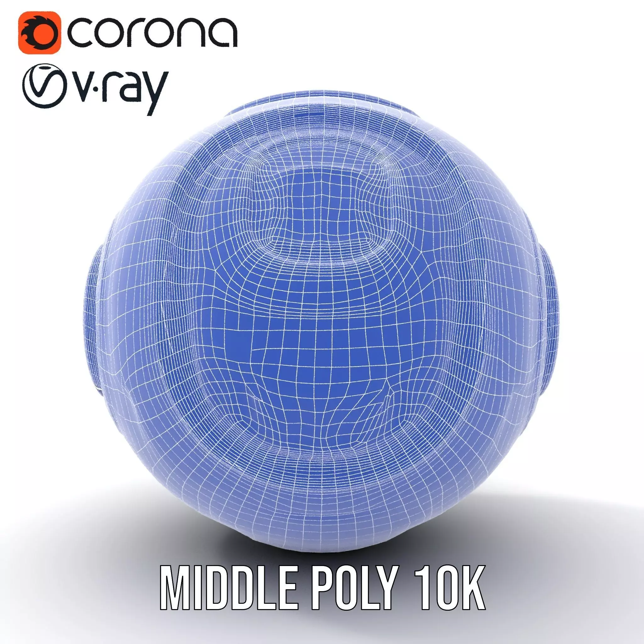 Futuristic Holographic Sphere Model Pack Low-poly 3D model_27