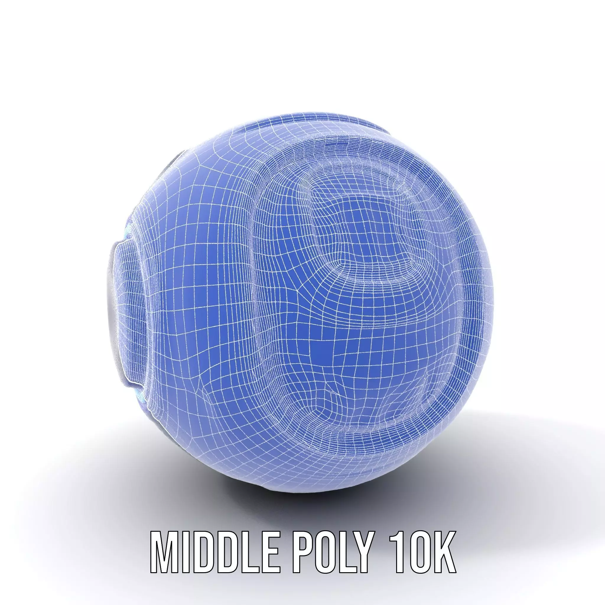 Futuristic Holographic Sphere Model Pack Low-poly 3D model_17