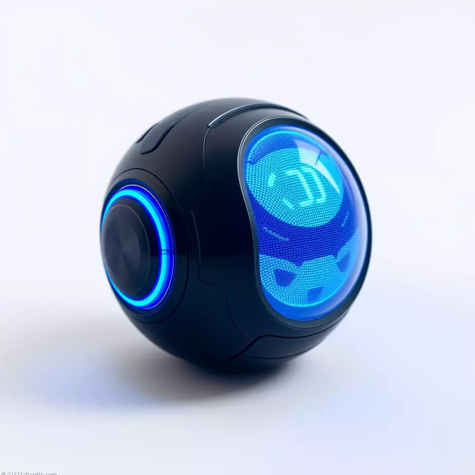 Futuristic Holographic Sphere Model Pack Low-poly 3D model_3