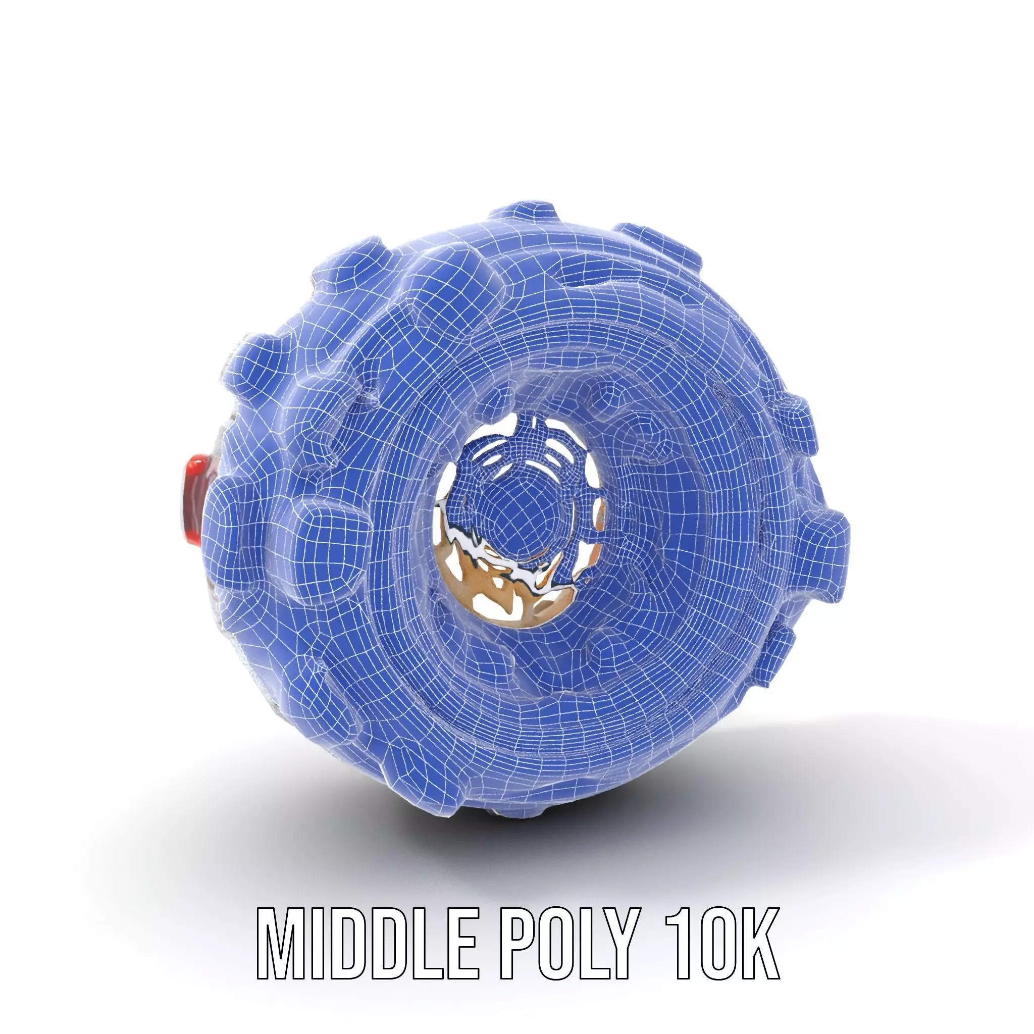 Futuristic SciFi Mechanical Orb Model Pack Low-poly 3D model_28