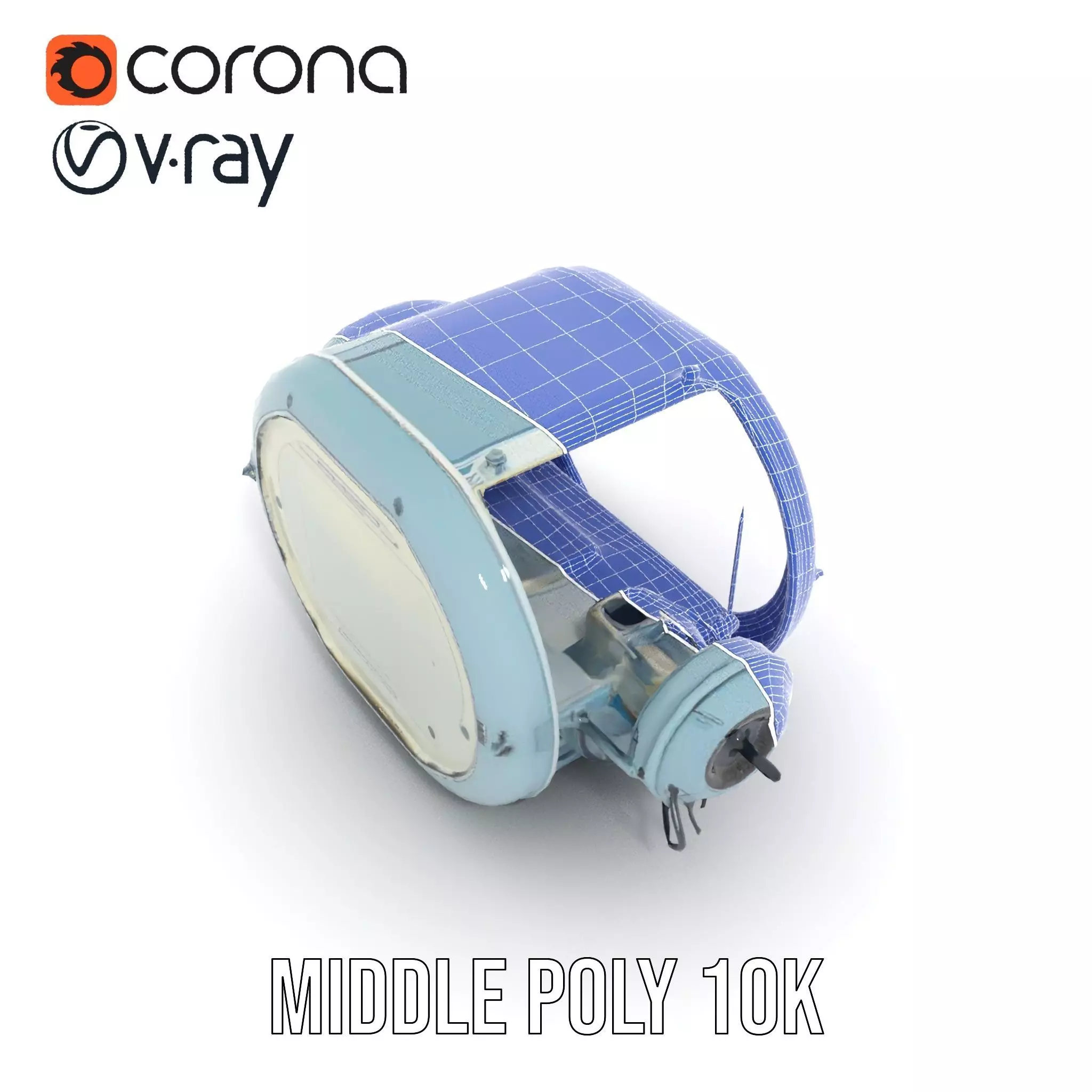 Futuristic Medical Chamber Model Pack Low-poly 3D model_21