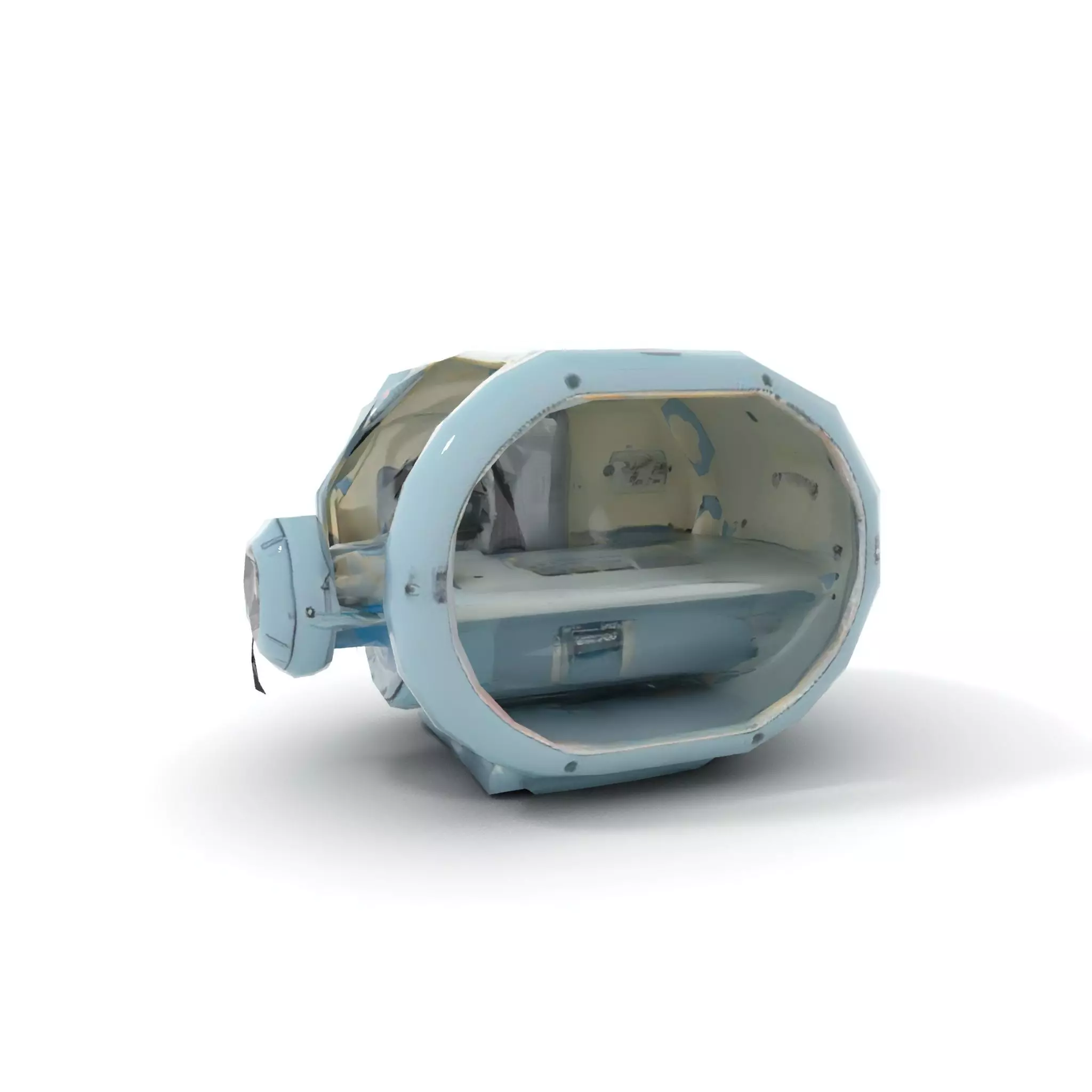 Futuristic Medical Chamber Model Pack Low-poly 3D model_18