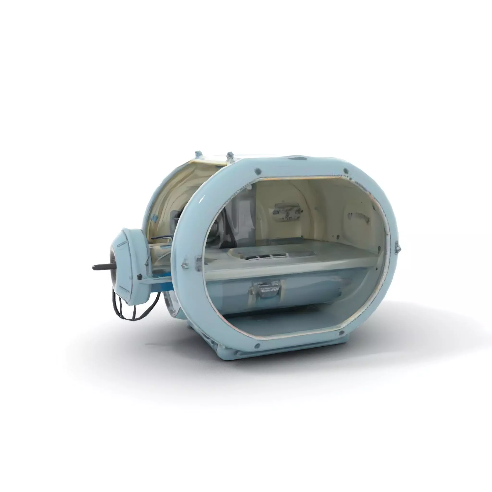 Futuristic Medical Chamber Model Pack Low-poly 3D model_6