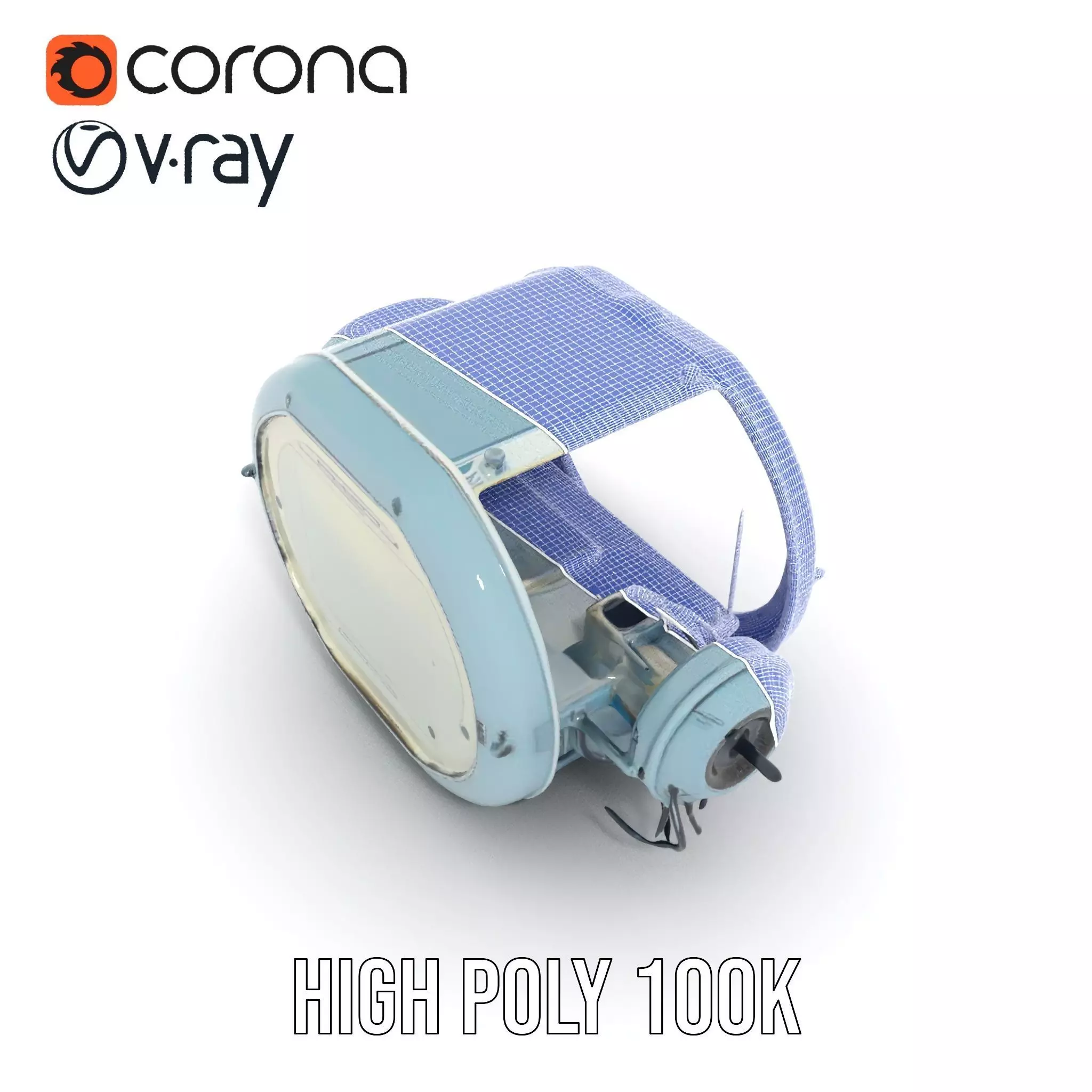 Futuristic Medical Chamber Model Pack Low-poly 3D model_35