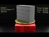 Dresser - Variant 1 of 25 - Black Matte Low-poly 3D model_1