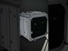 Futuristic Metal Storage Container Model Pack Low-poly 3D model_2