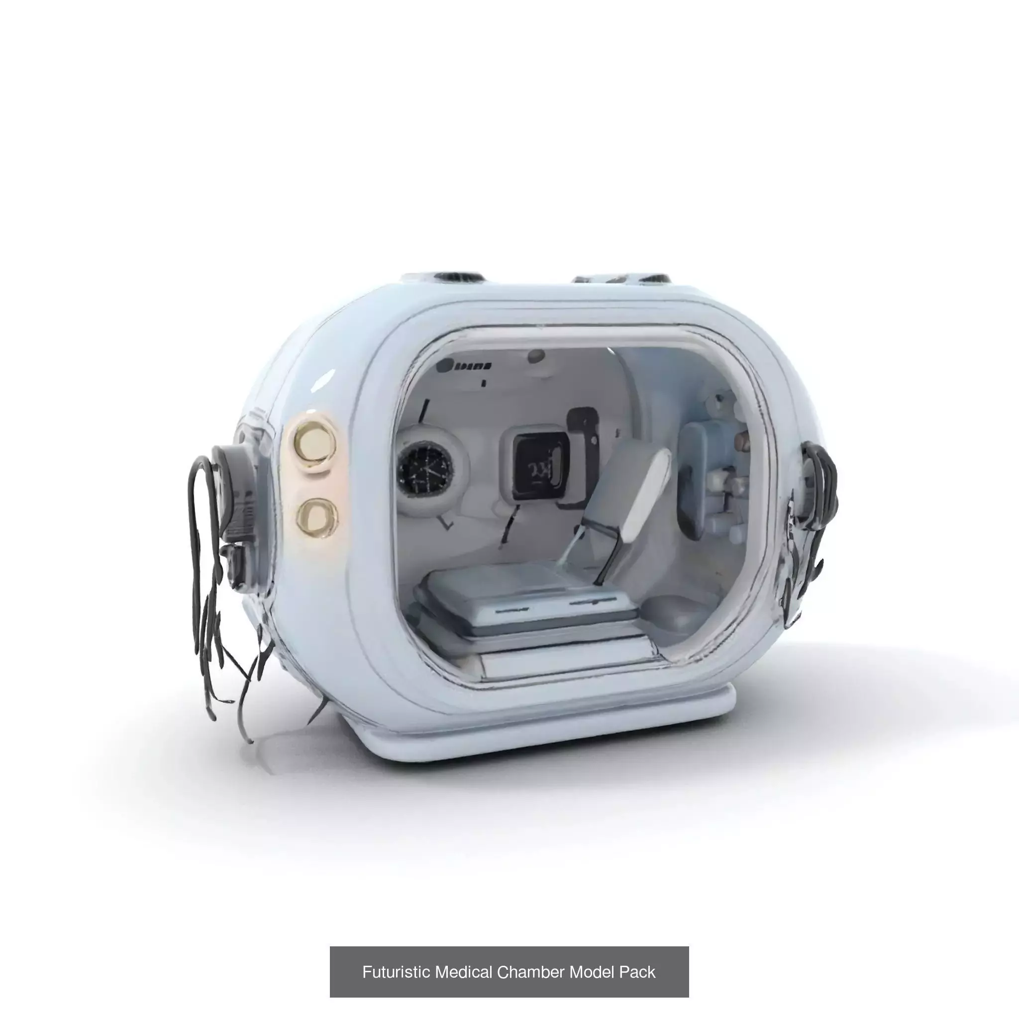 Cryo Horror Capsule Pack 3D Model Collection_47