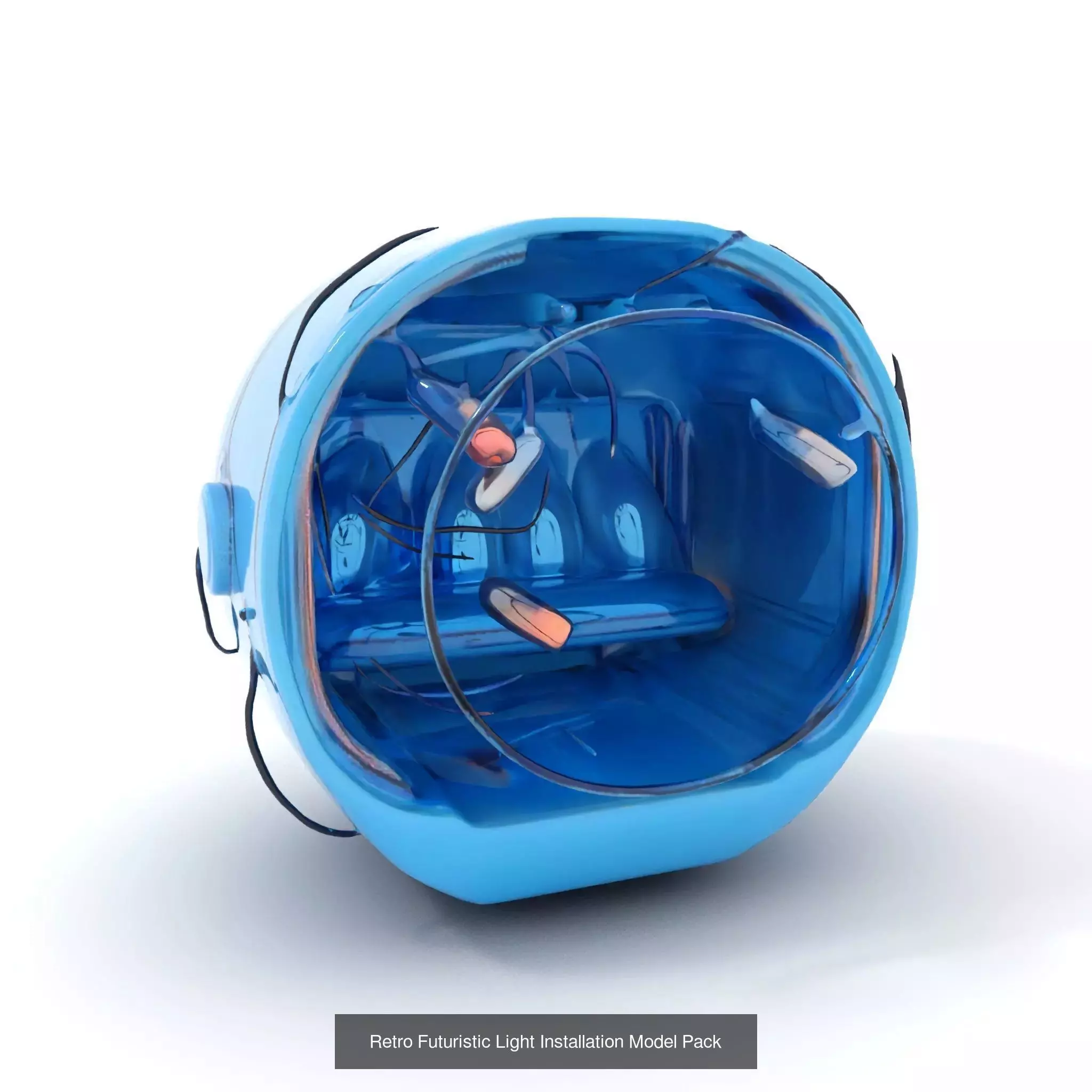 Cryo Horror Capsule Pack 3D Model Collection_40