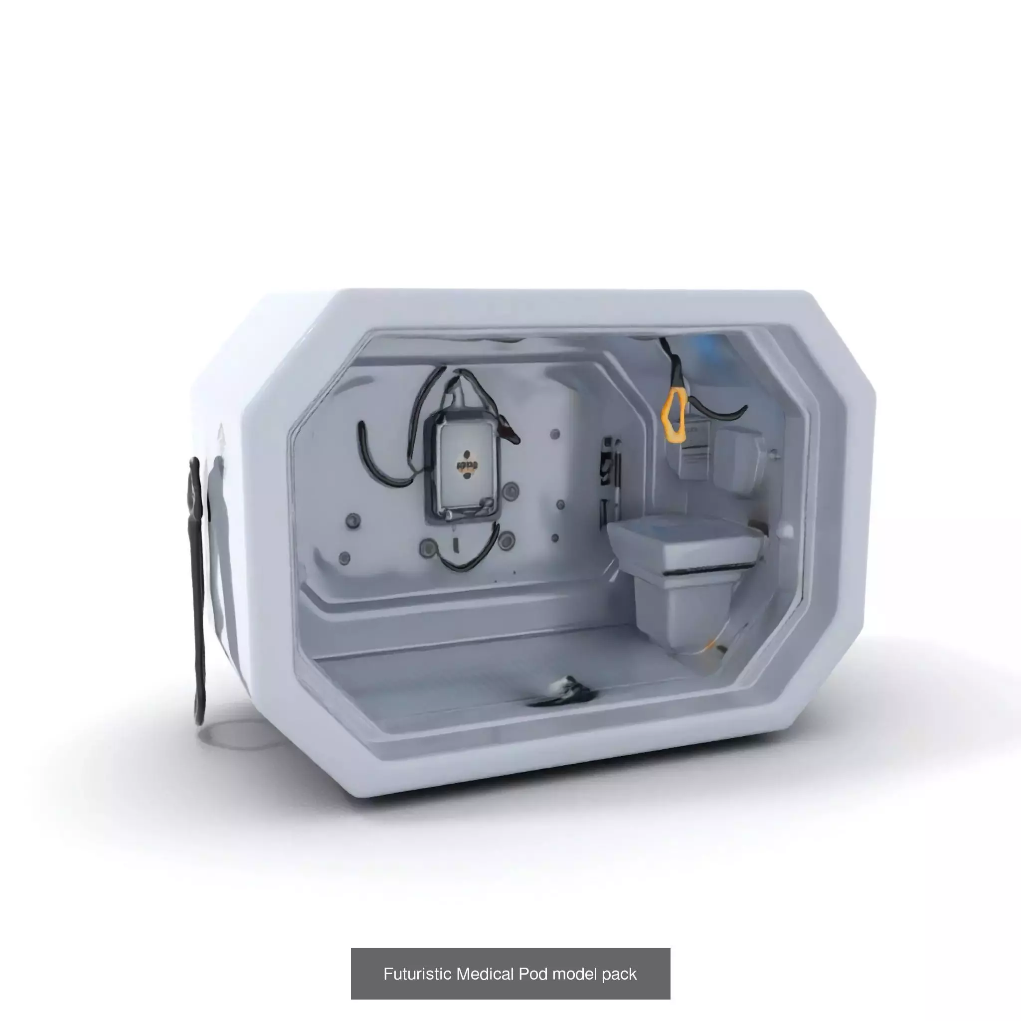 Cryo Horror Capsule Pack 3D Model Collection_37