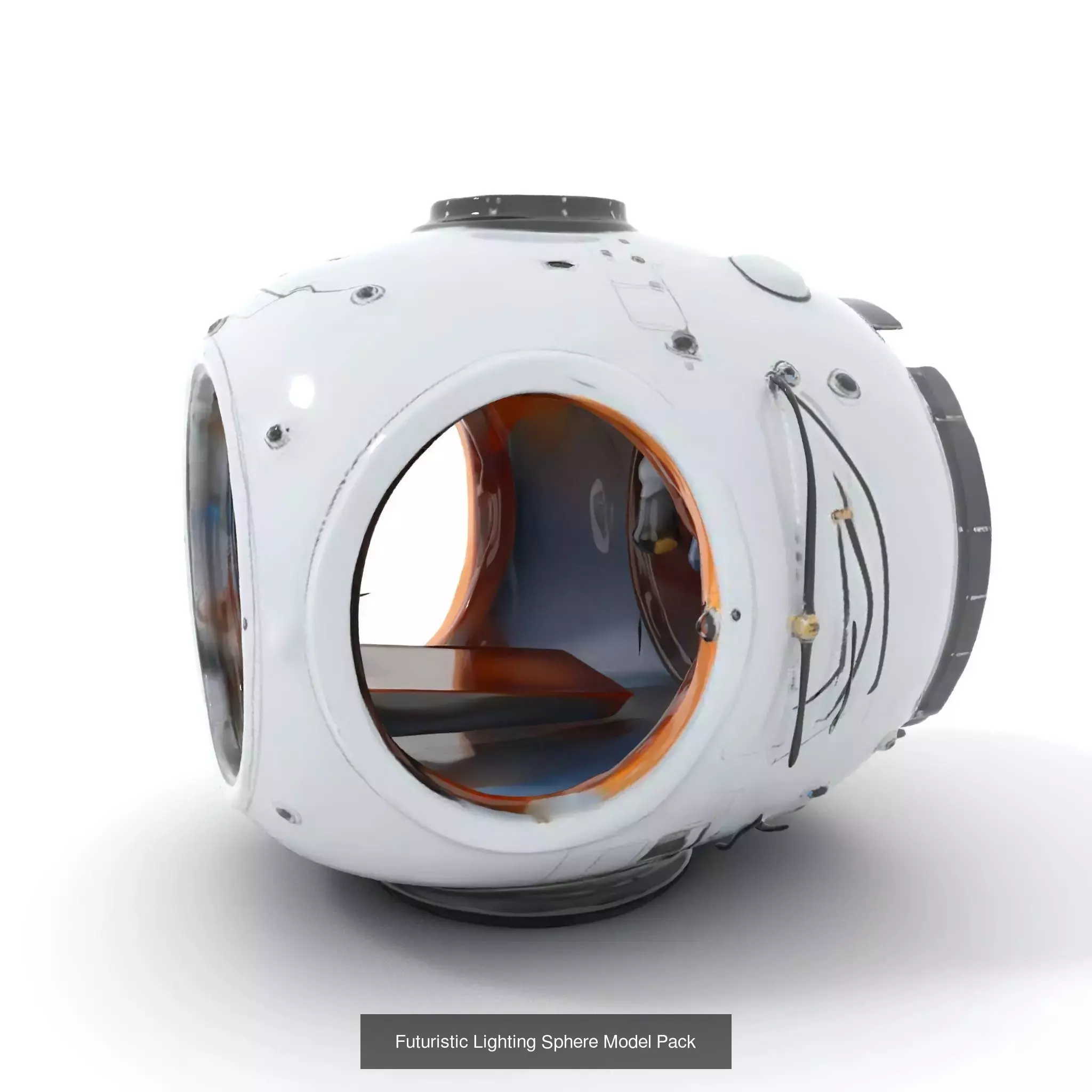 Cryo Horror Capsule Pack 3D Model Collection_30