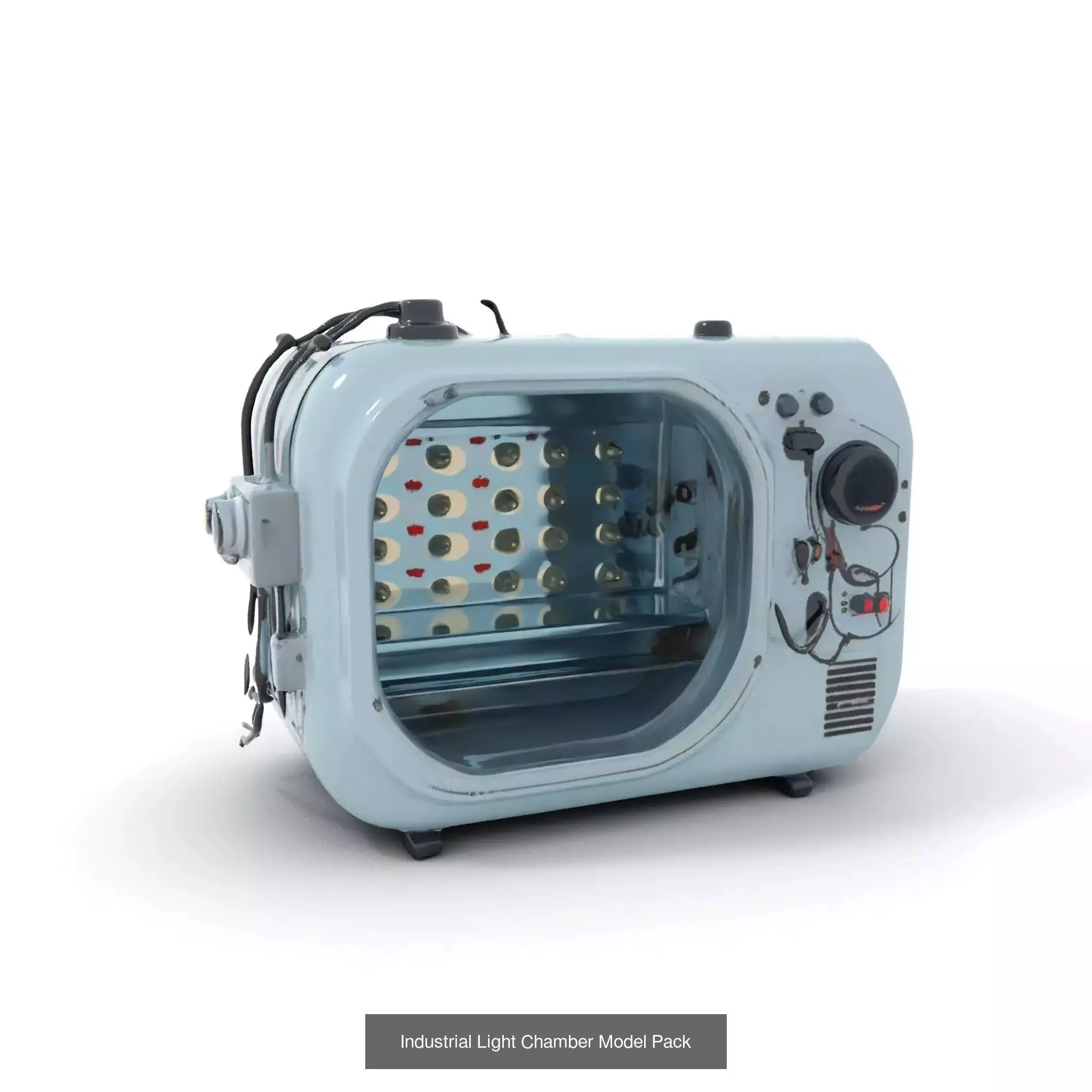 Cryo Horror Capsule Pack 3D Model Collection_44