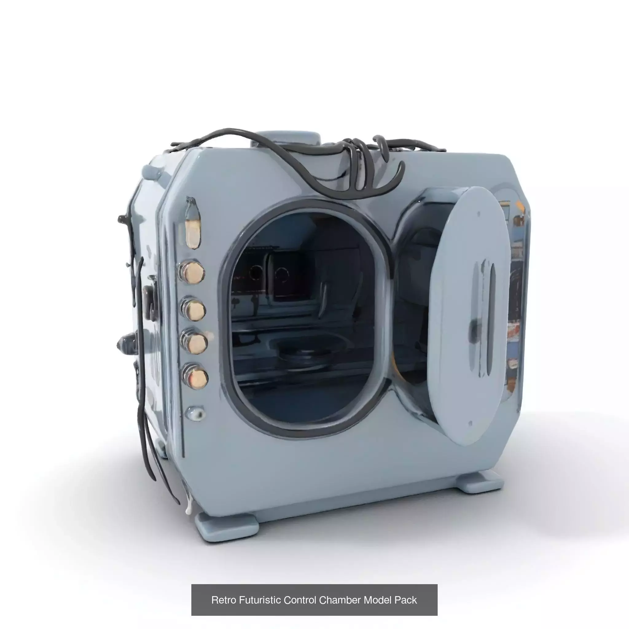 Cryo Horror Capsule Pack 3D Model Collection_32