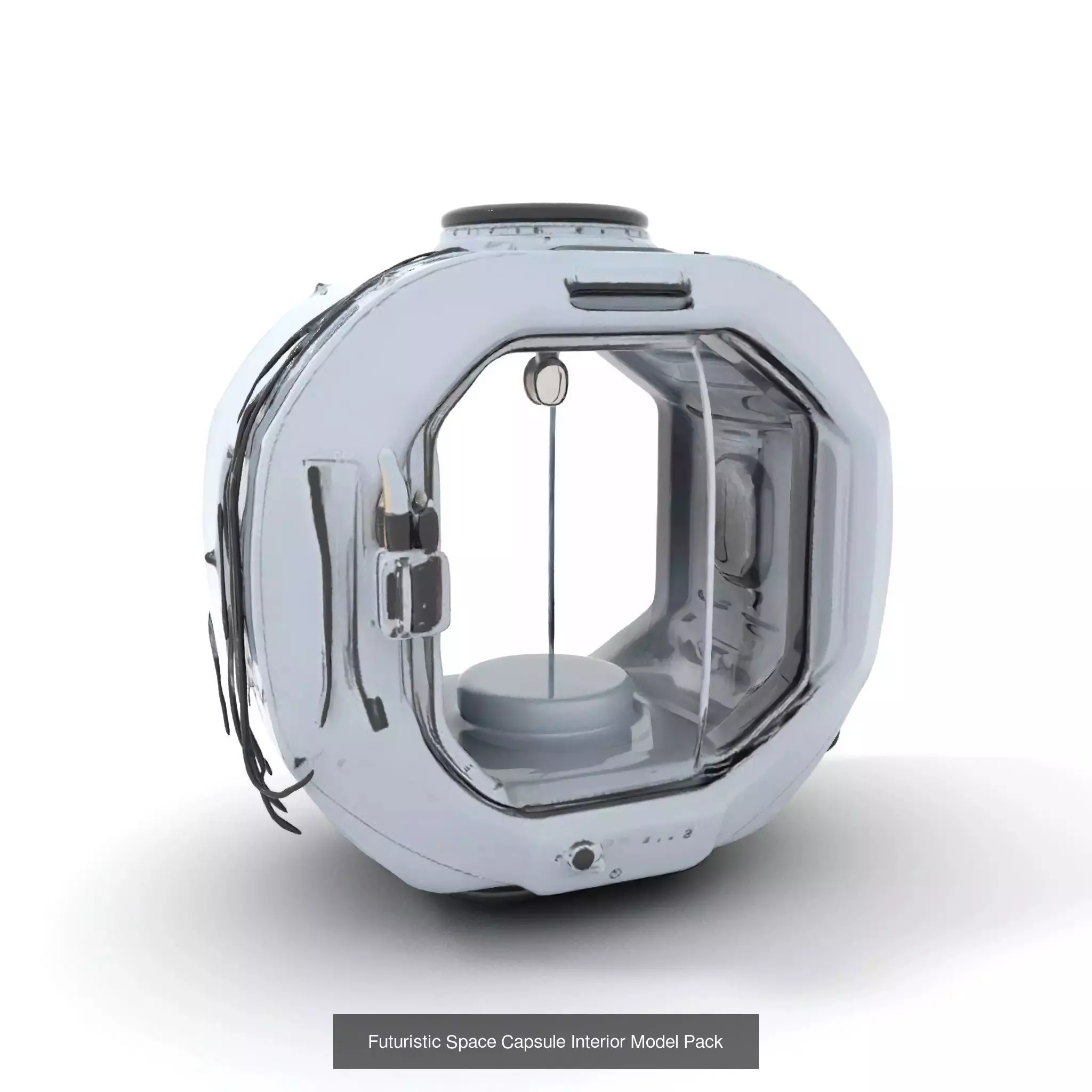 Cryo Horror Capsule Pack 3D Model Collection_50