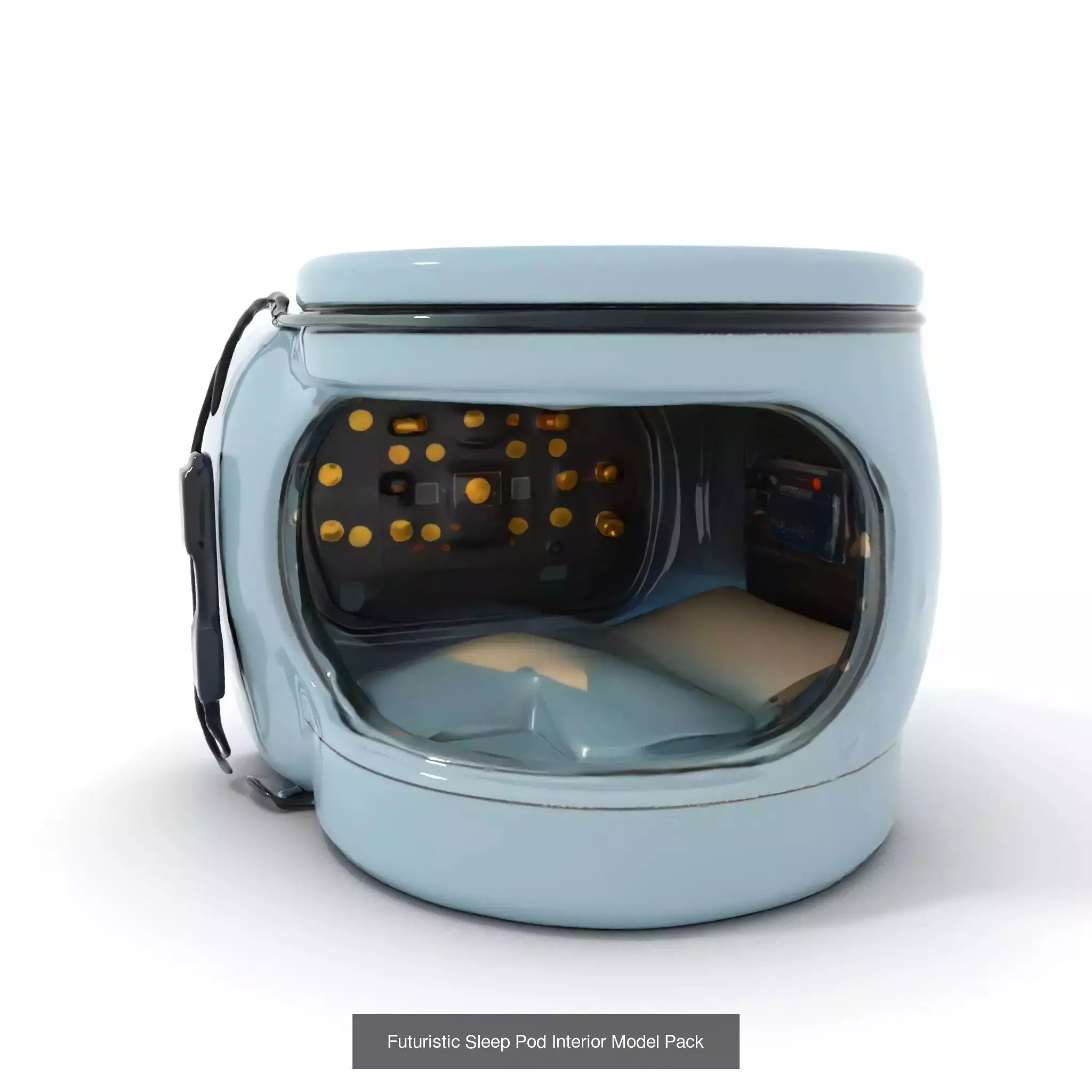 Cryo Horror Capsule Pack 3D Model Collection_48