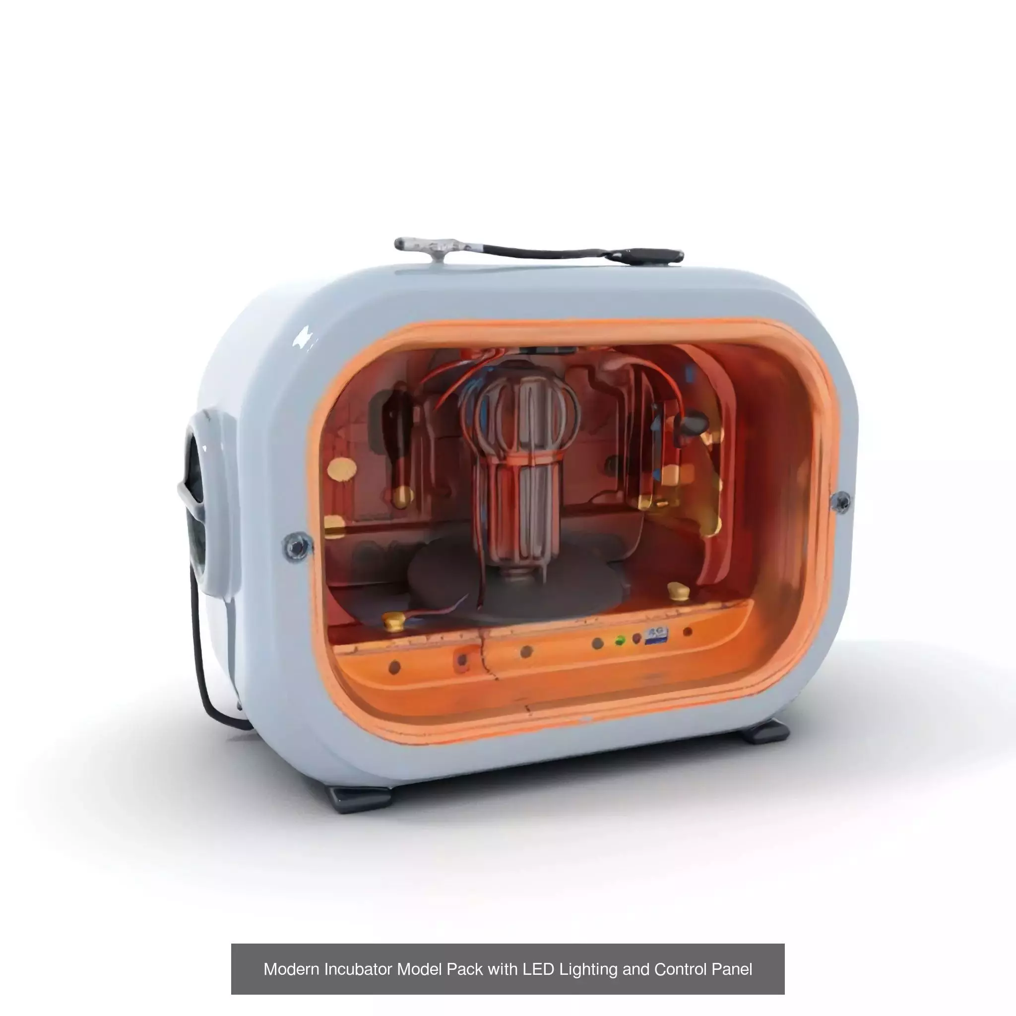 Cryo Horror Capsule Pack 3D Model Collection_41