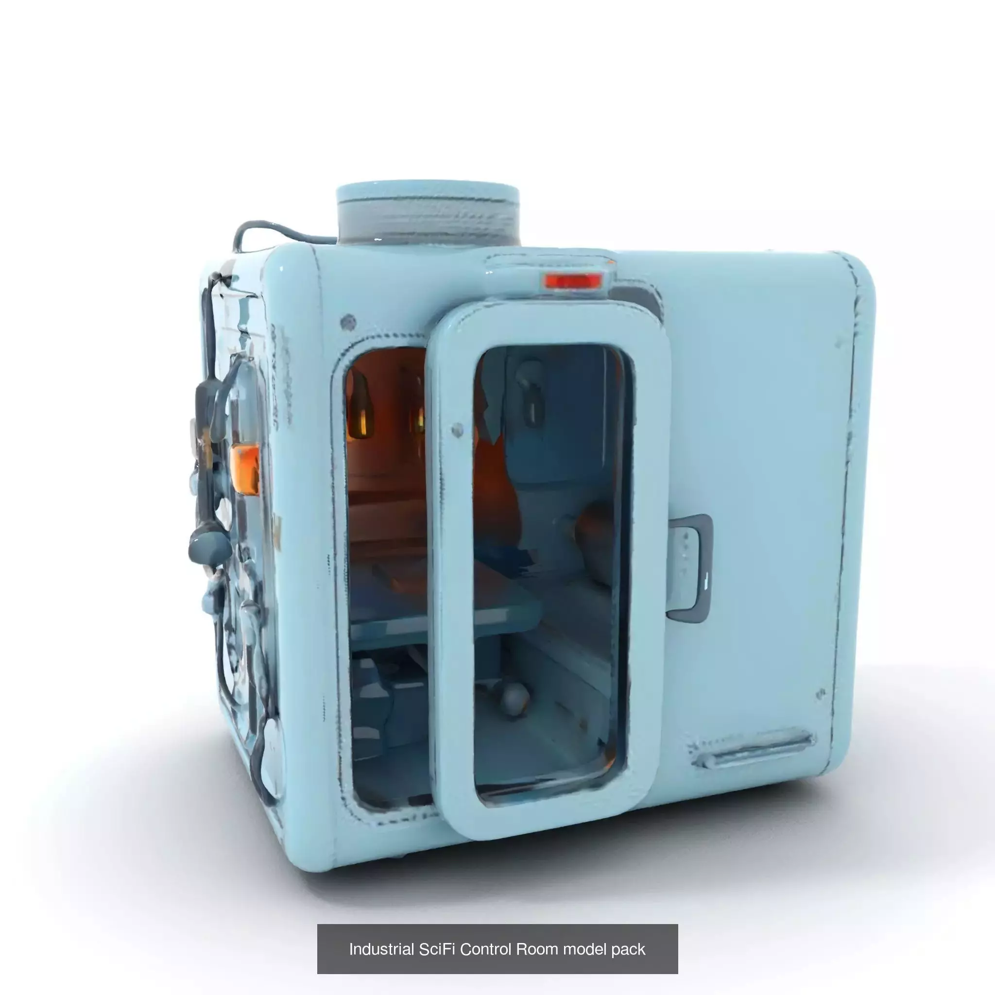 Cryo Horror Capsule Pack 3D Model Collection_46