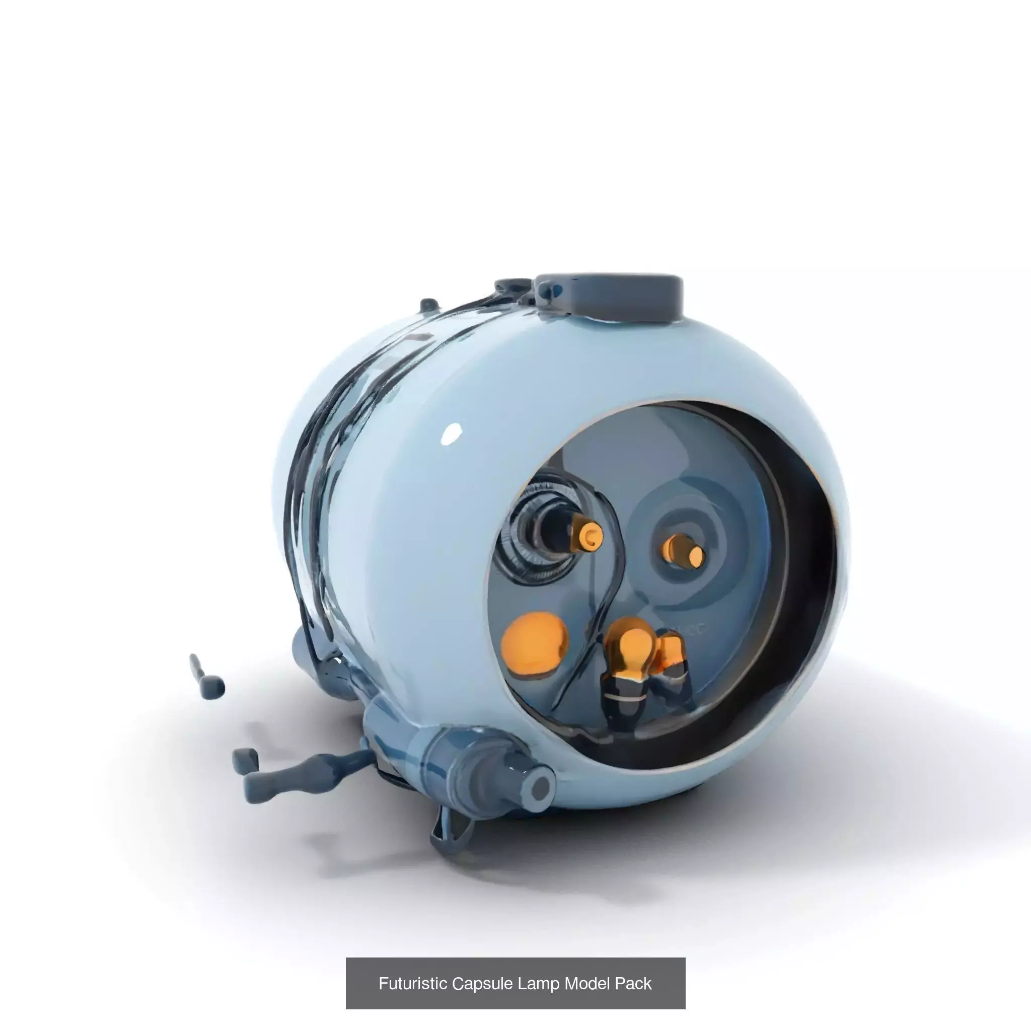 Cryo Horror Capsule Pack 3D Model Collection_39