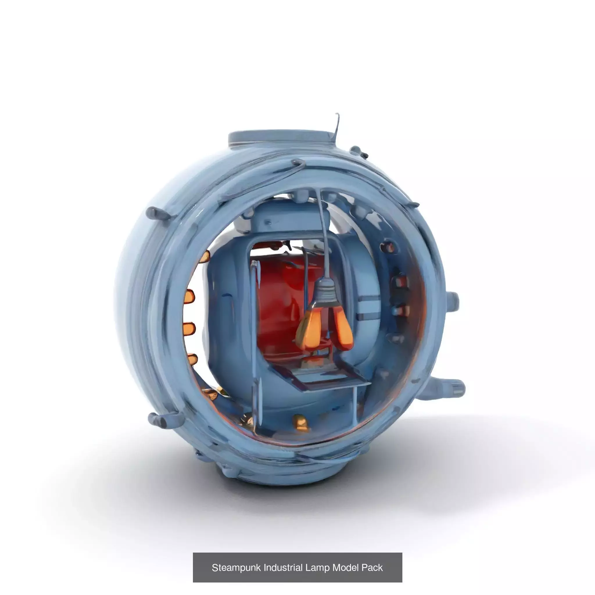 Cryo Horror Capsule Pack 3D Model Collection_36