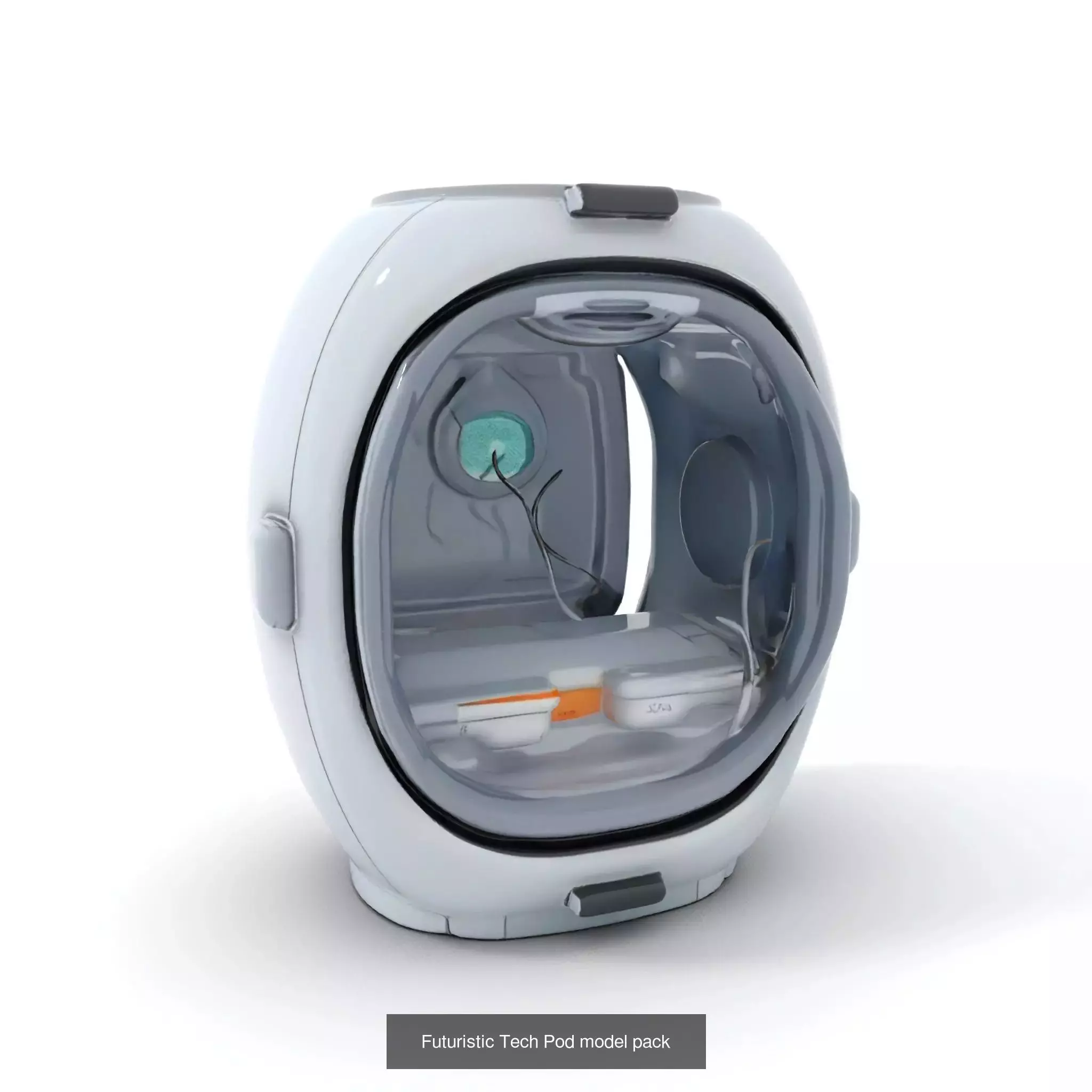 Cryo Horror Capsule Pack 3D Model Collection_49