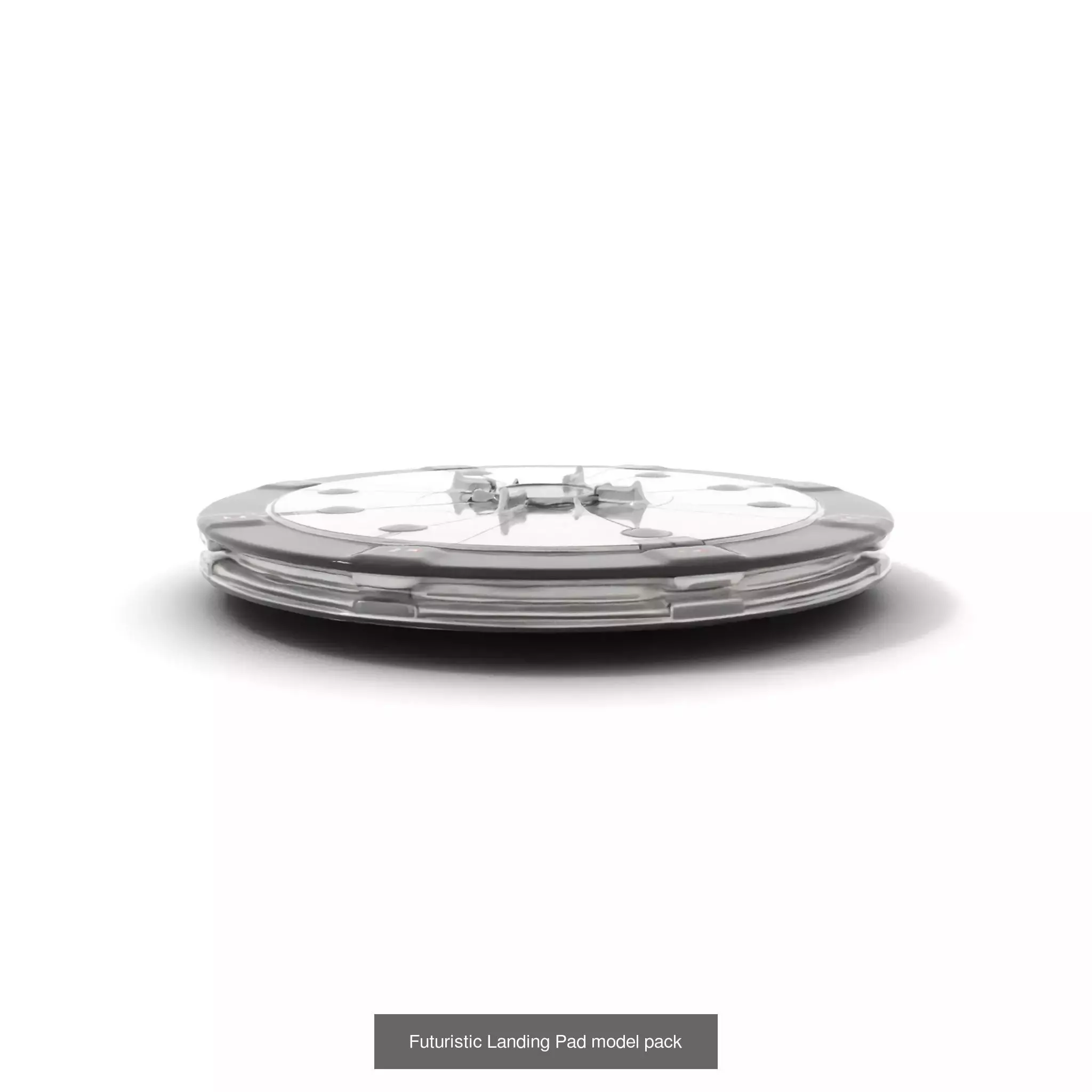 Futuristic Floor Tiles Pack 3D Model Collection_39