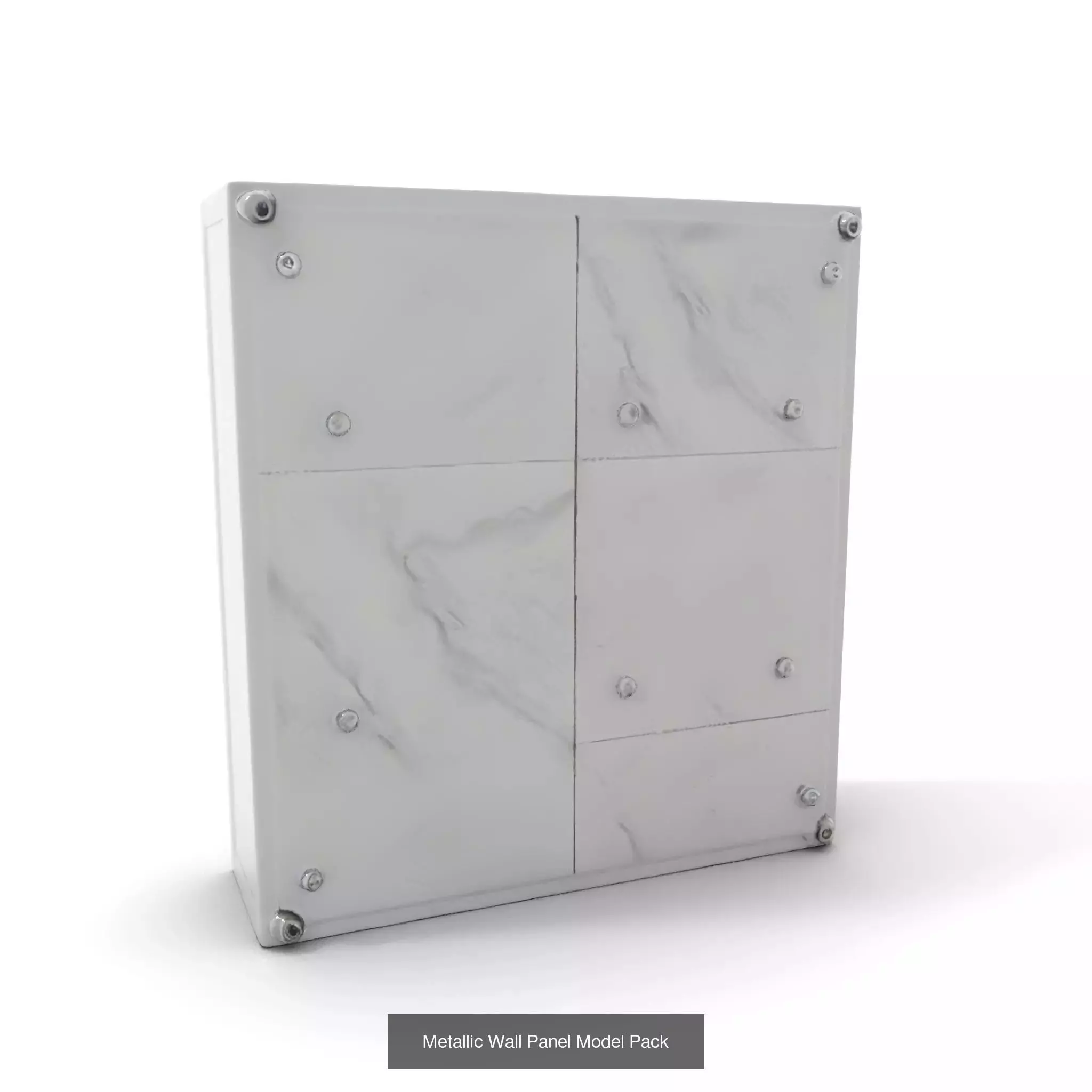 Futuristic Floor Tiles Pack 3D Model Collection_40